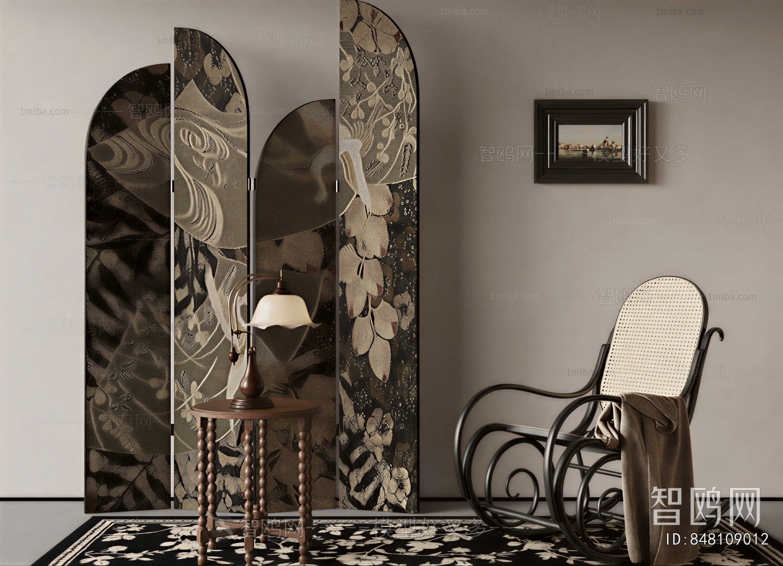 French Style Rocking Chair