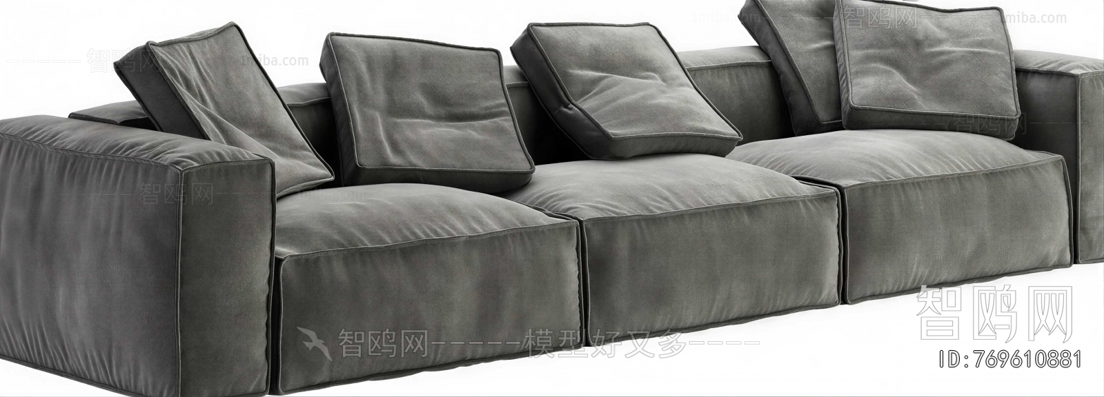 Modern Three-seat Sofa