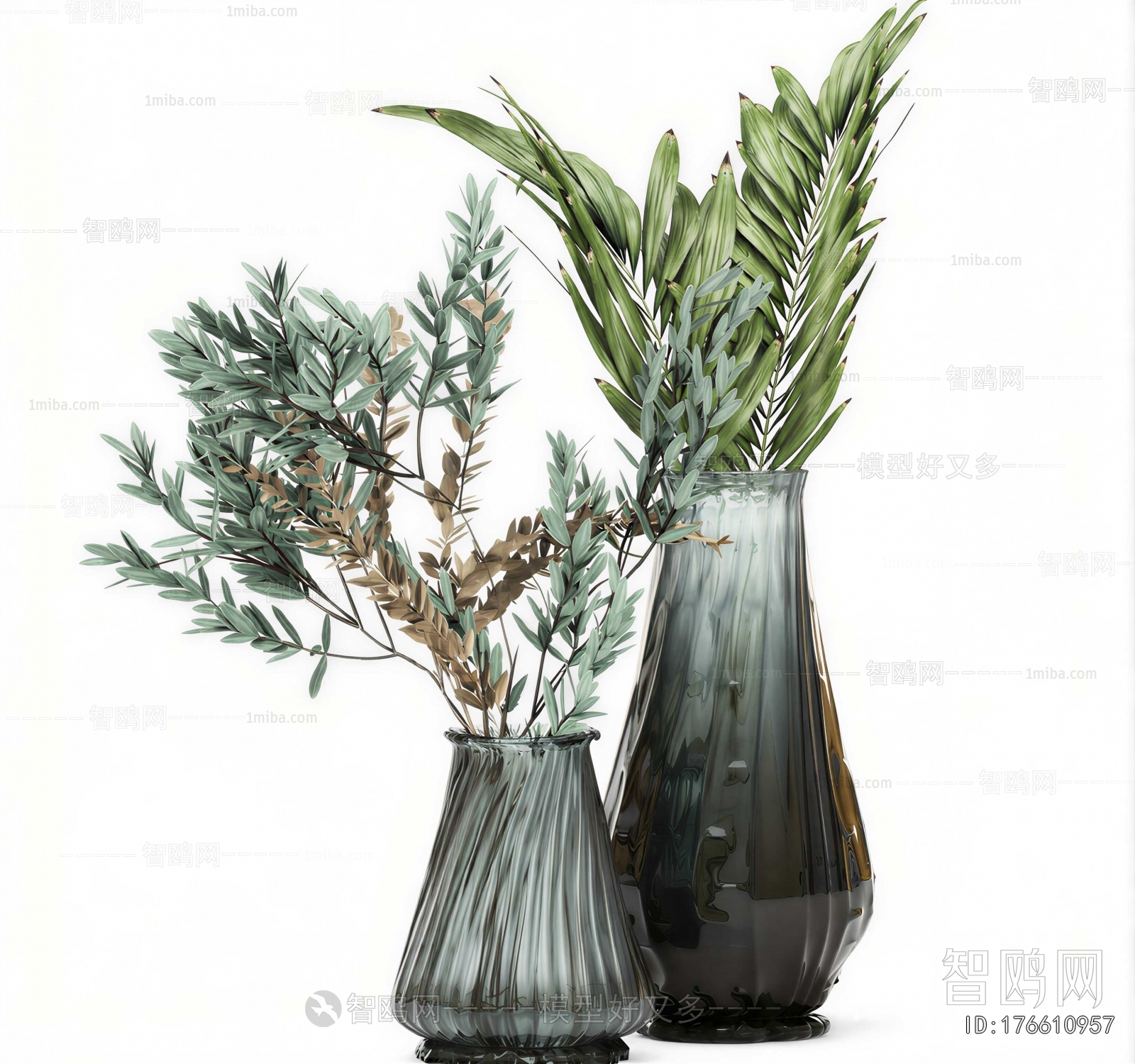 Modern Aquatic Green Plant