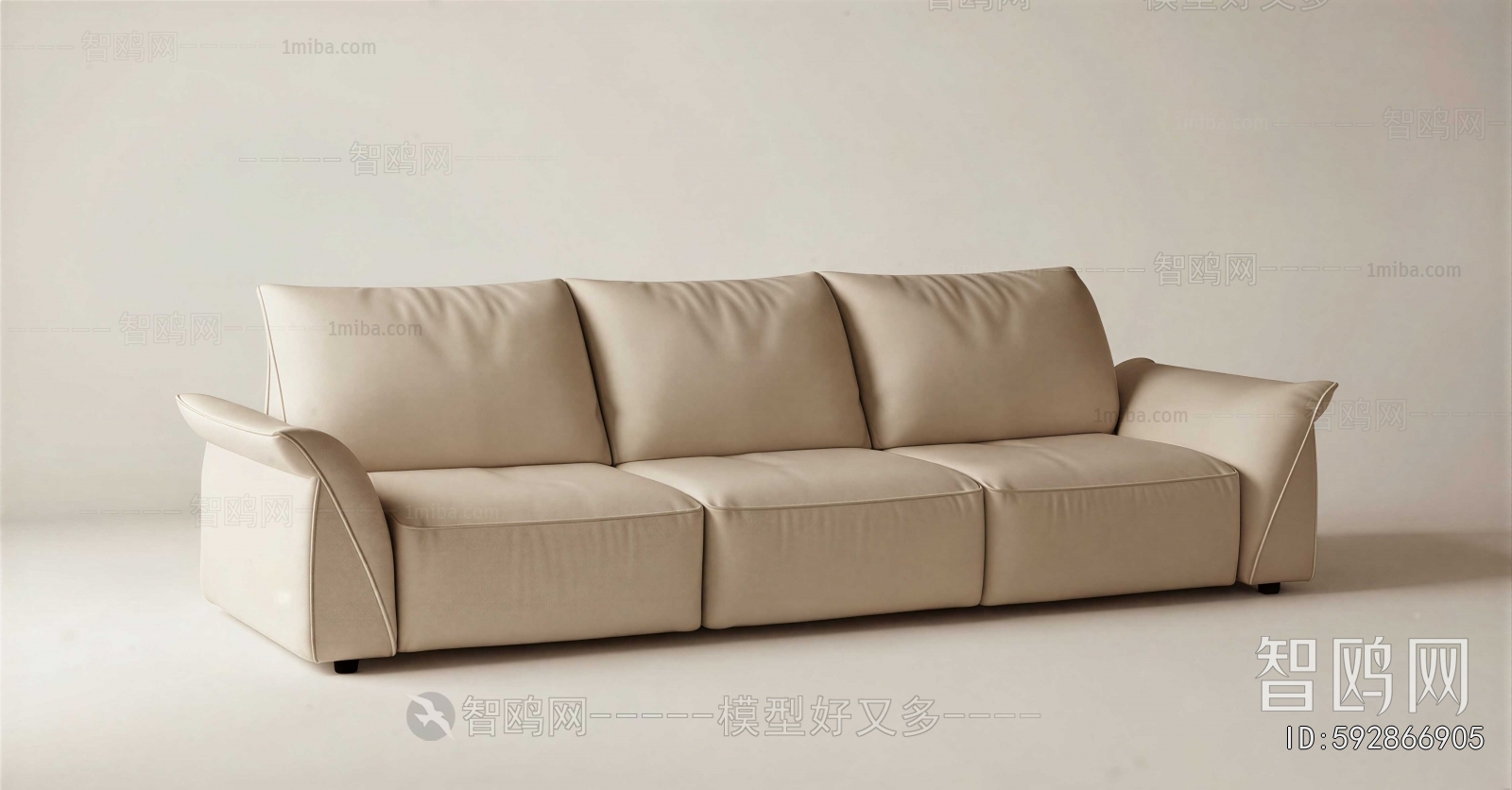 Modern Three-seat Sofa
