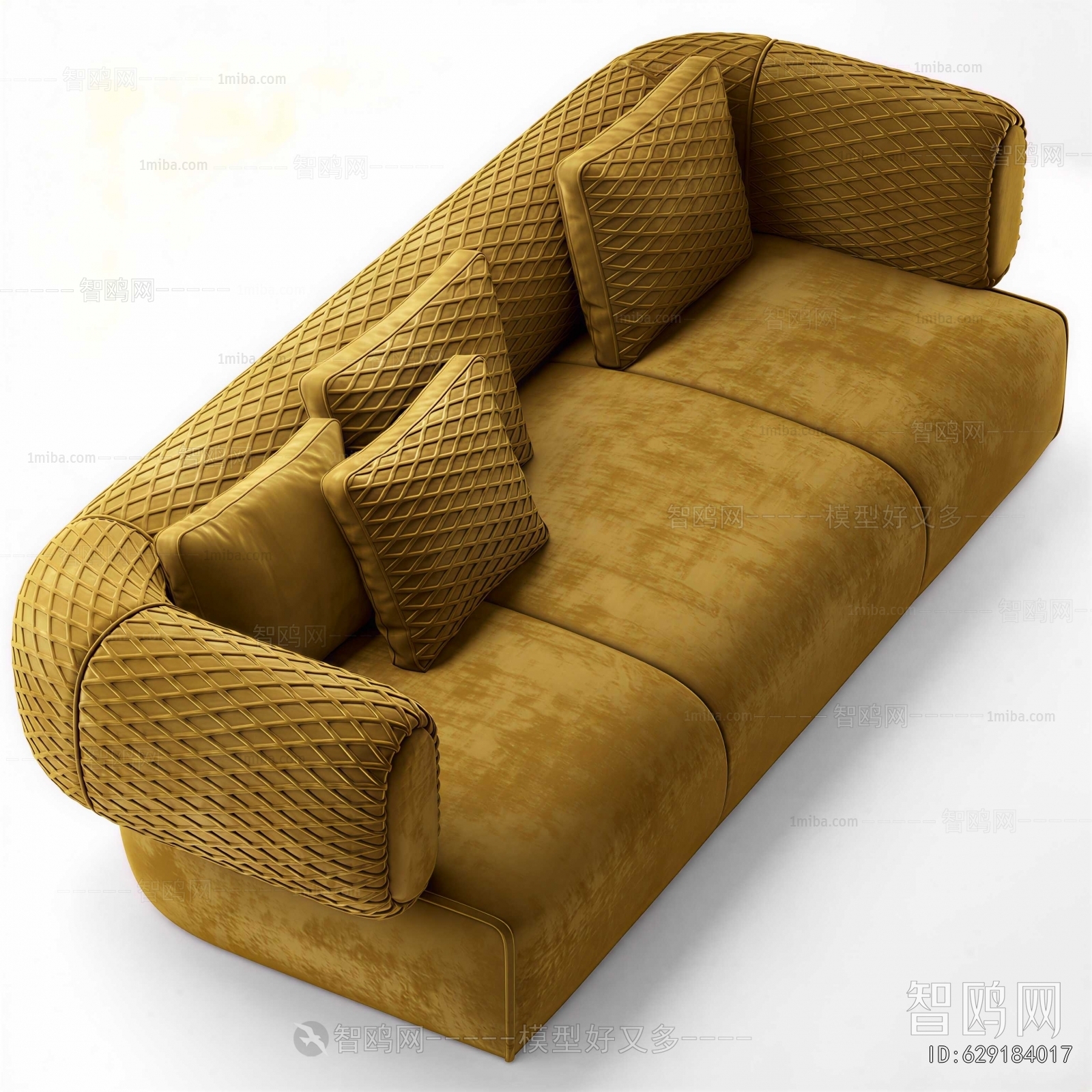 Modern Three-seat Sofa