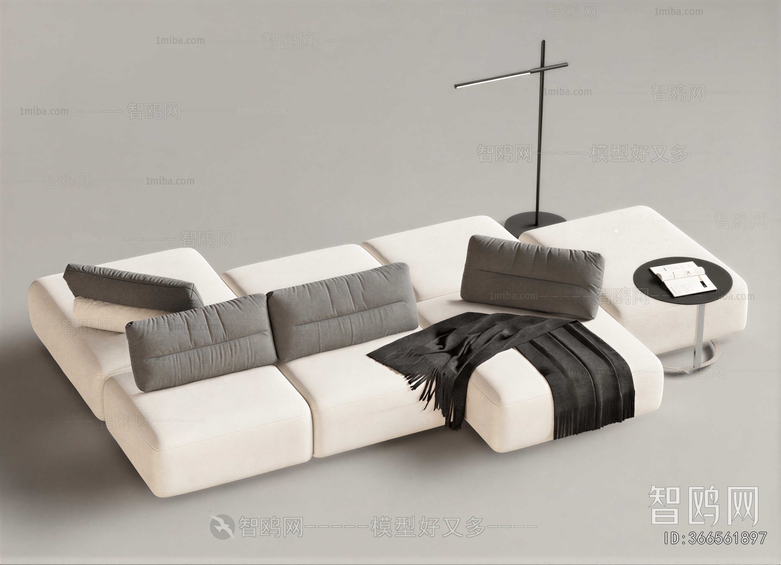 Modern Multi Person Sofa
