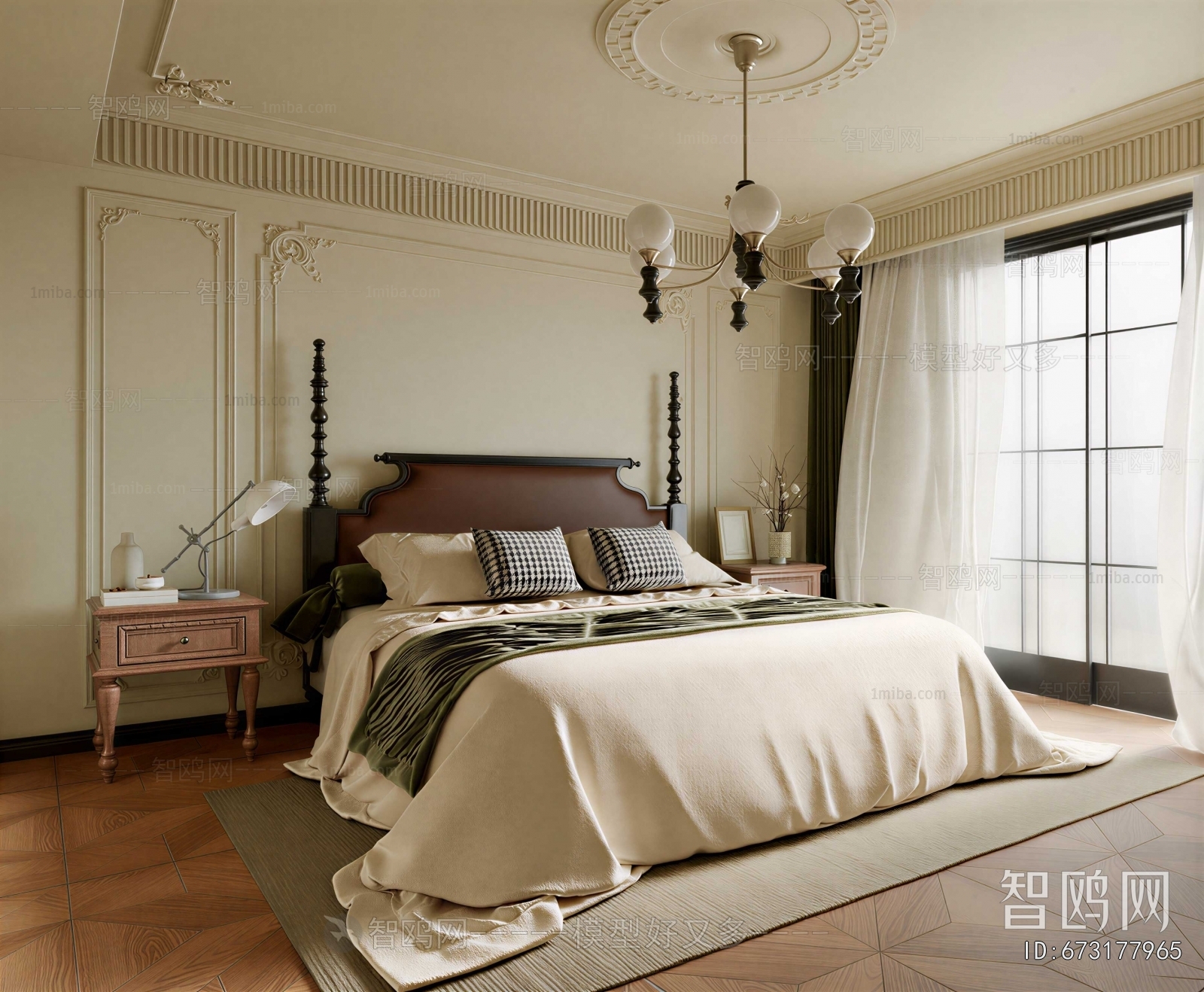 French Style Bedroom