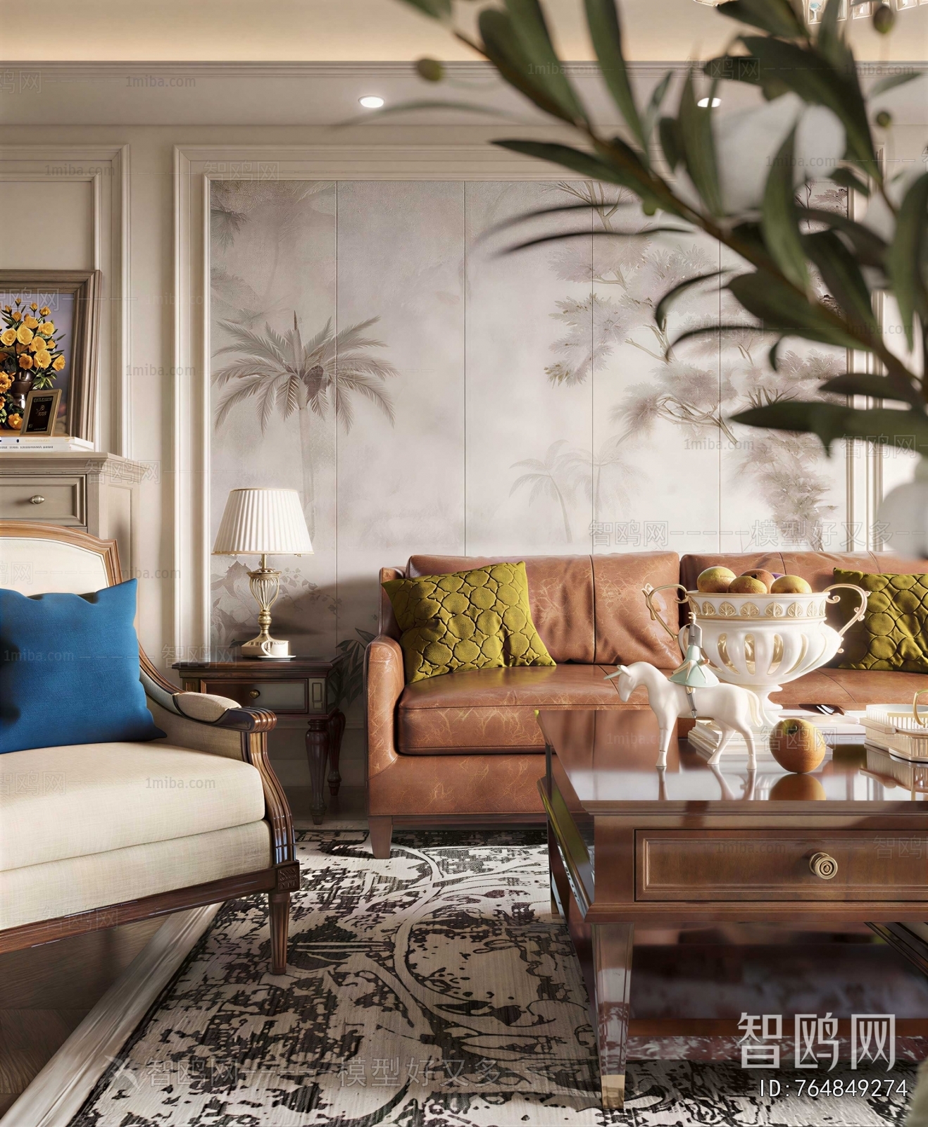 American Style A Living Room