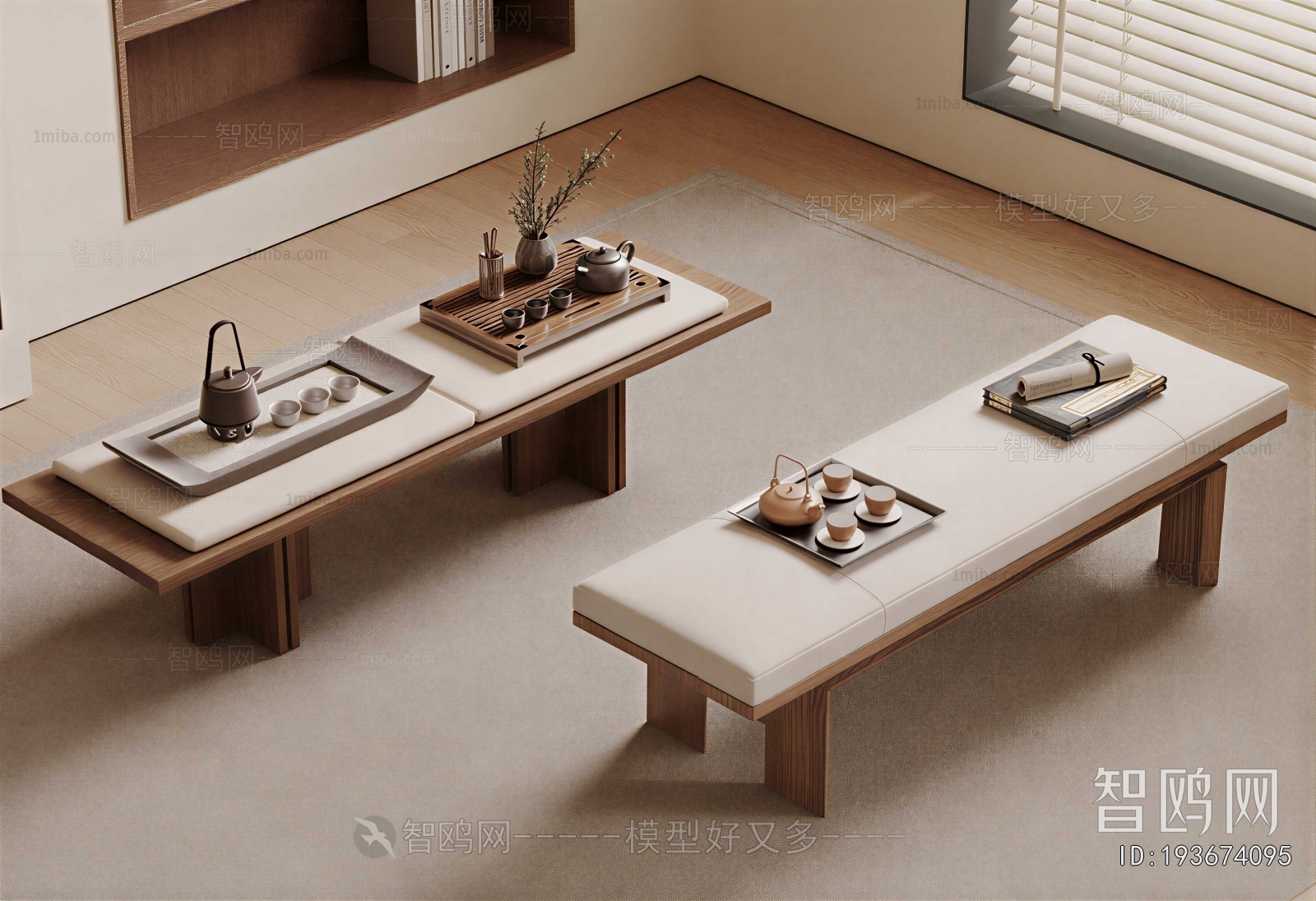 New Chinese Style Bench