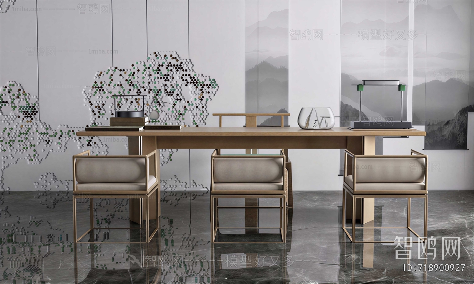 New Chinese Style Dining Table And Chairs