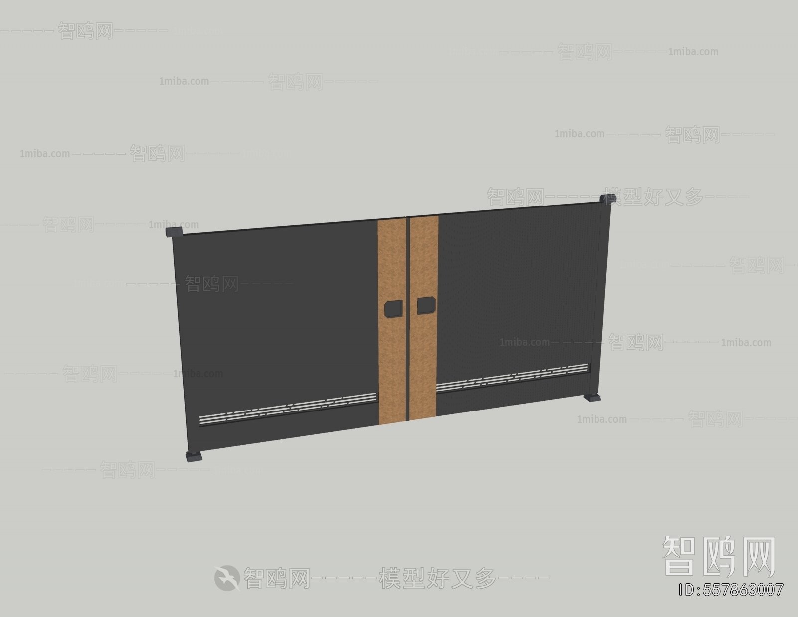 Modern Double Door
