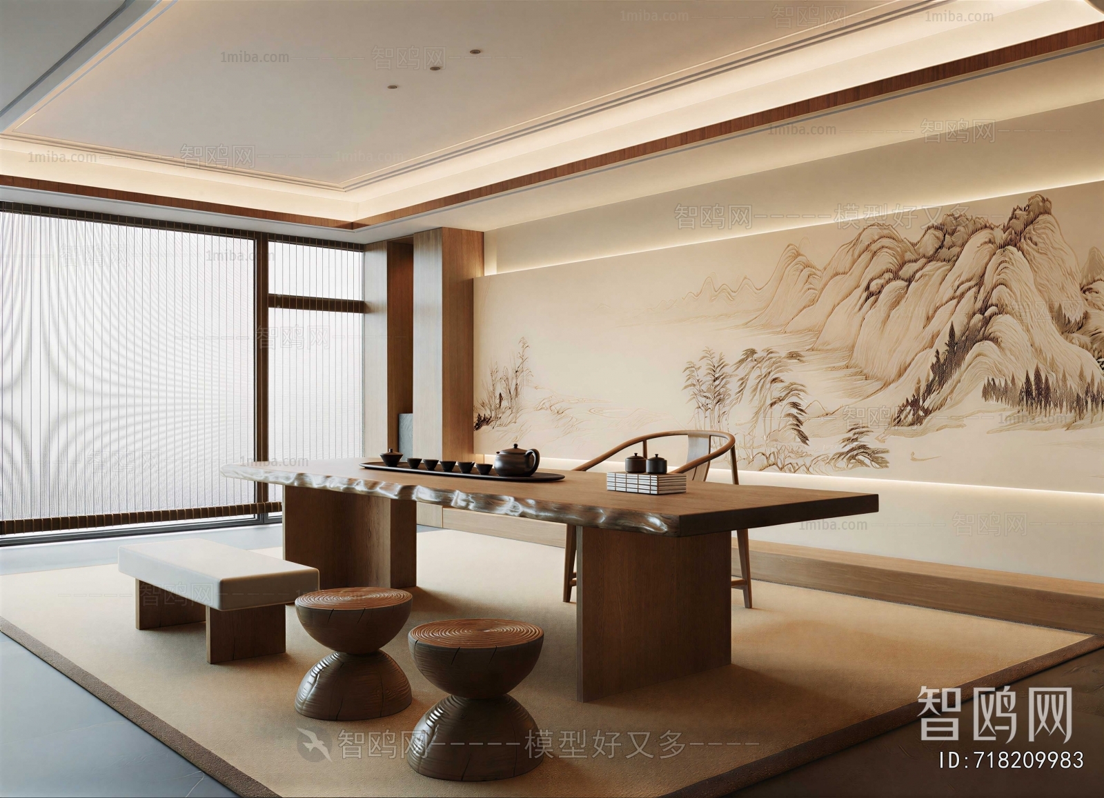 New Chinese Style Tea House