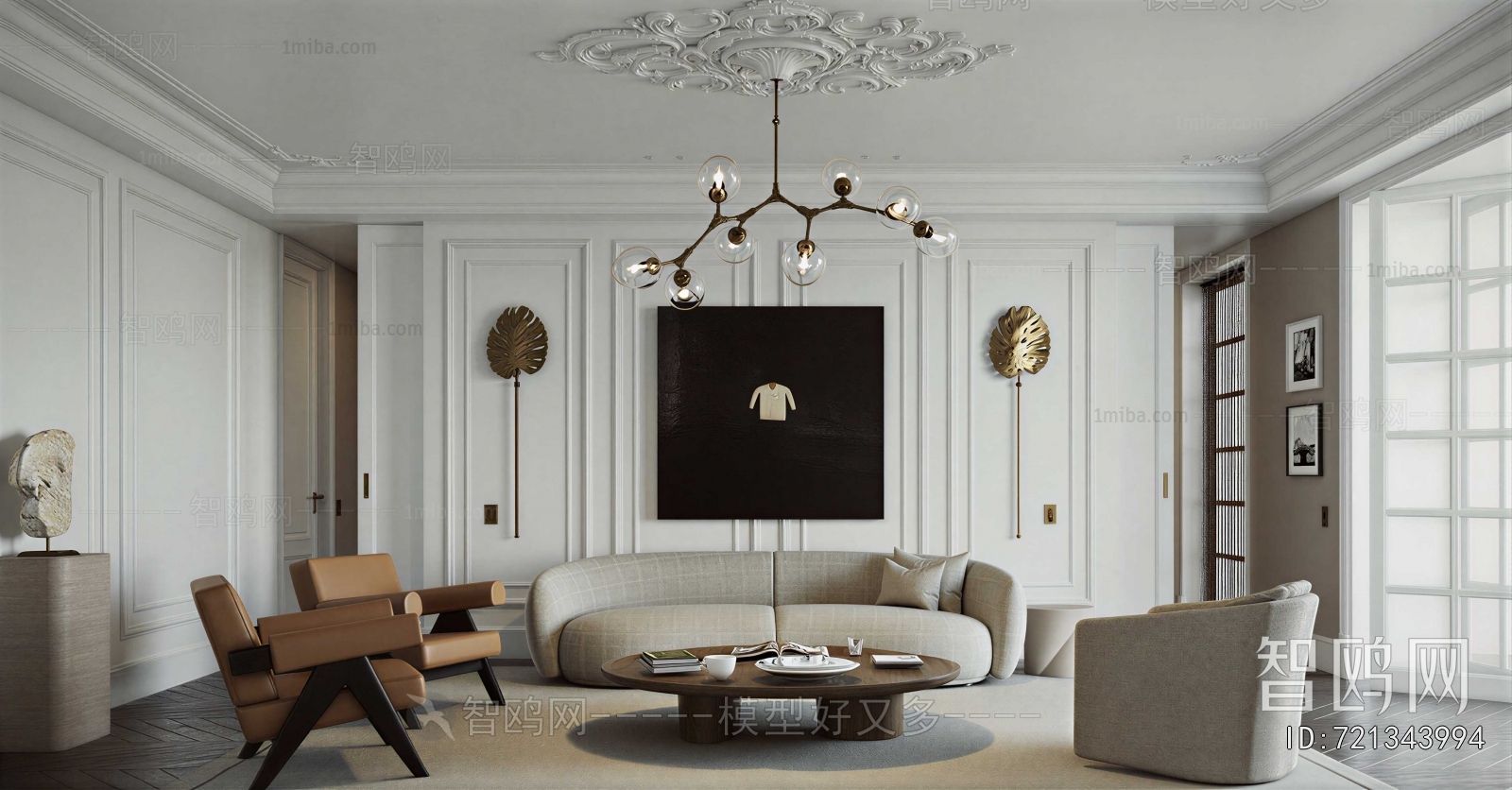 French Style A Living Room