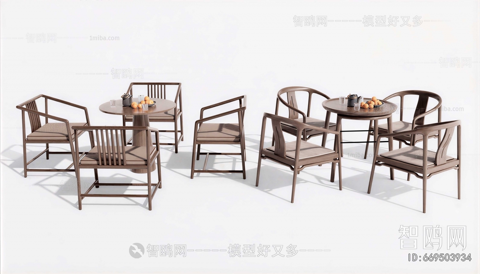 New Chinese Style Leisure Table And Chair