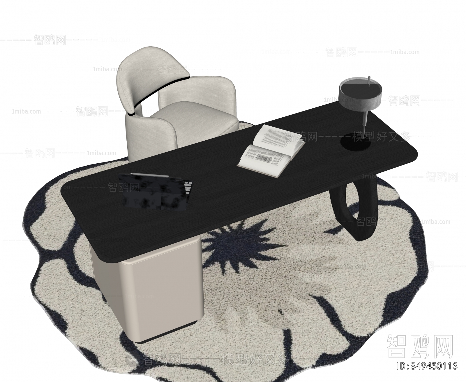 Modern Computer Desk And Chair