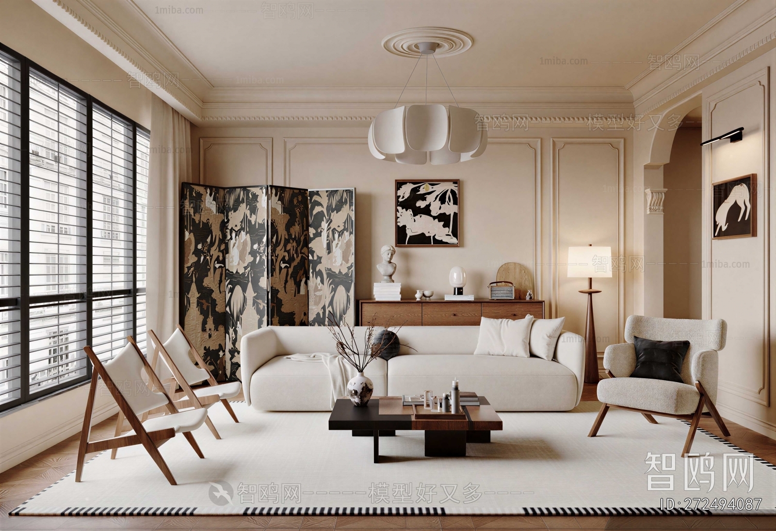 French Style A Living Room