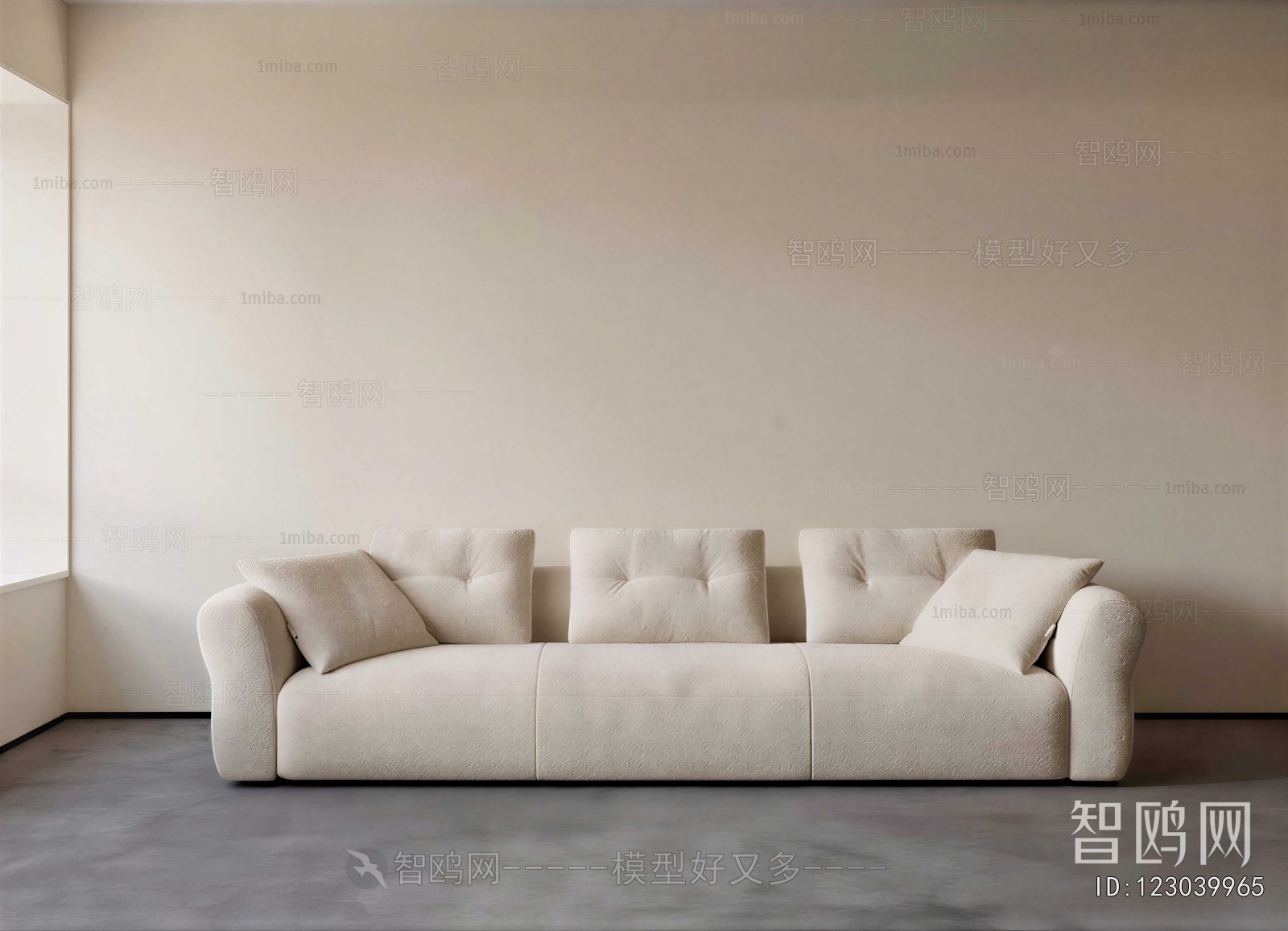 Modern Three-seat Sofa
