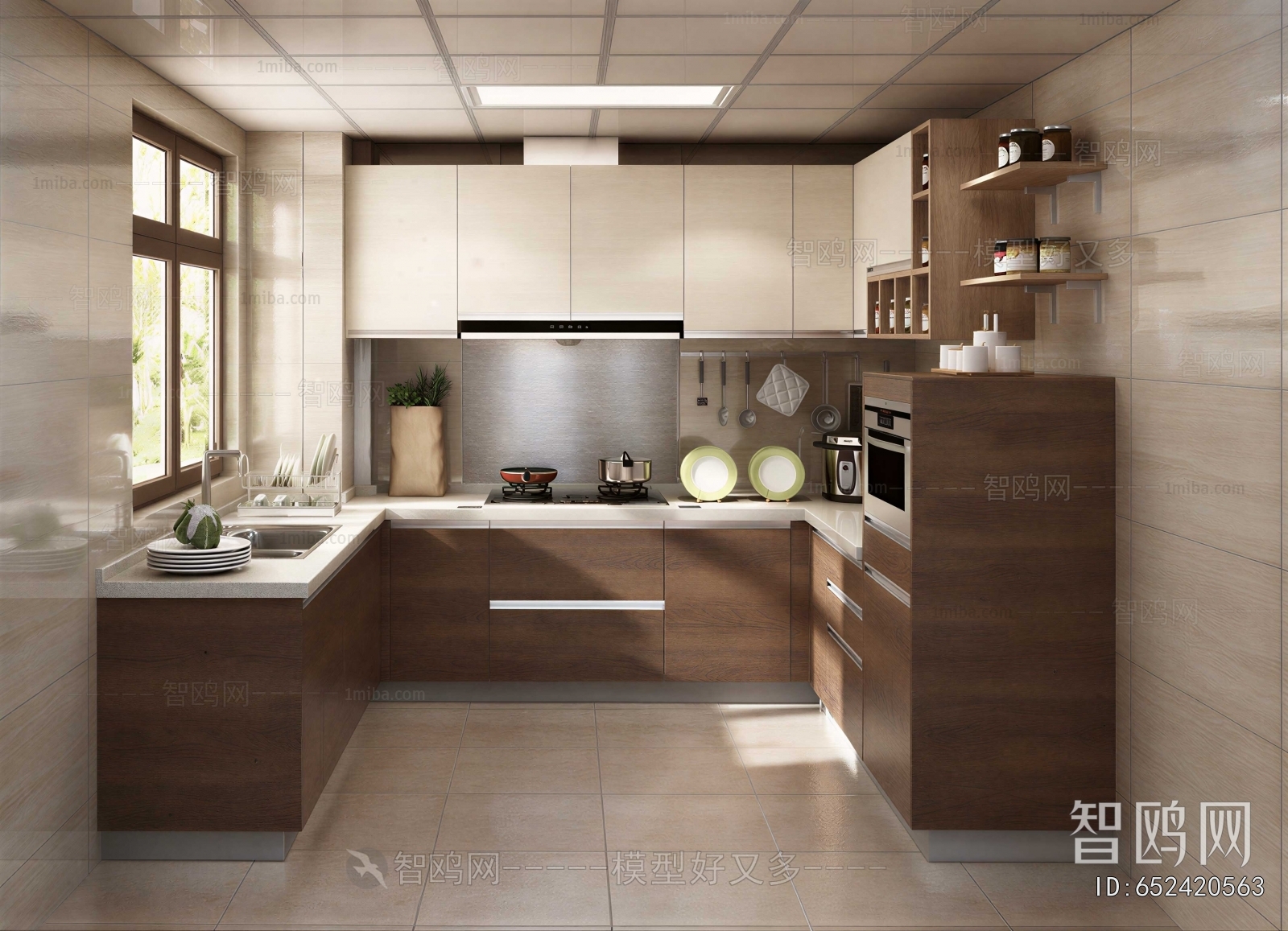 Modern The Kitchen