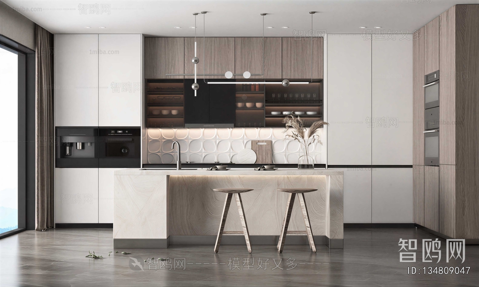 Modern Open Kitchen