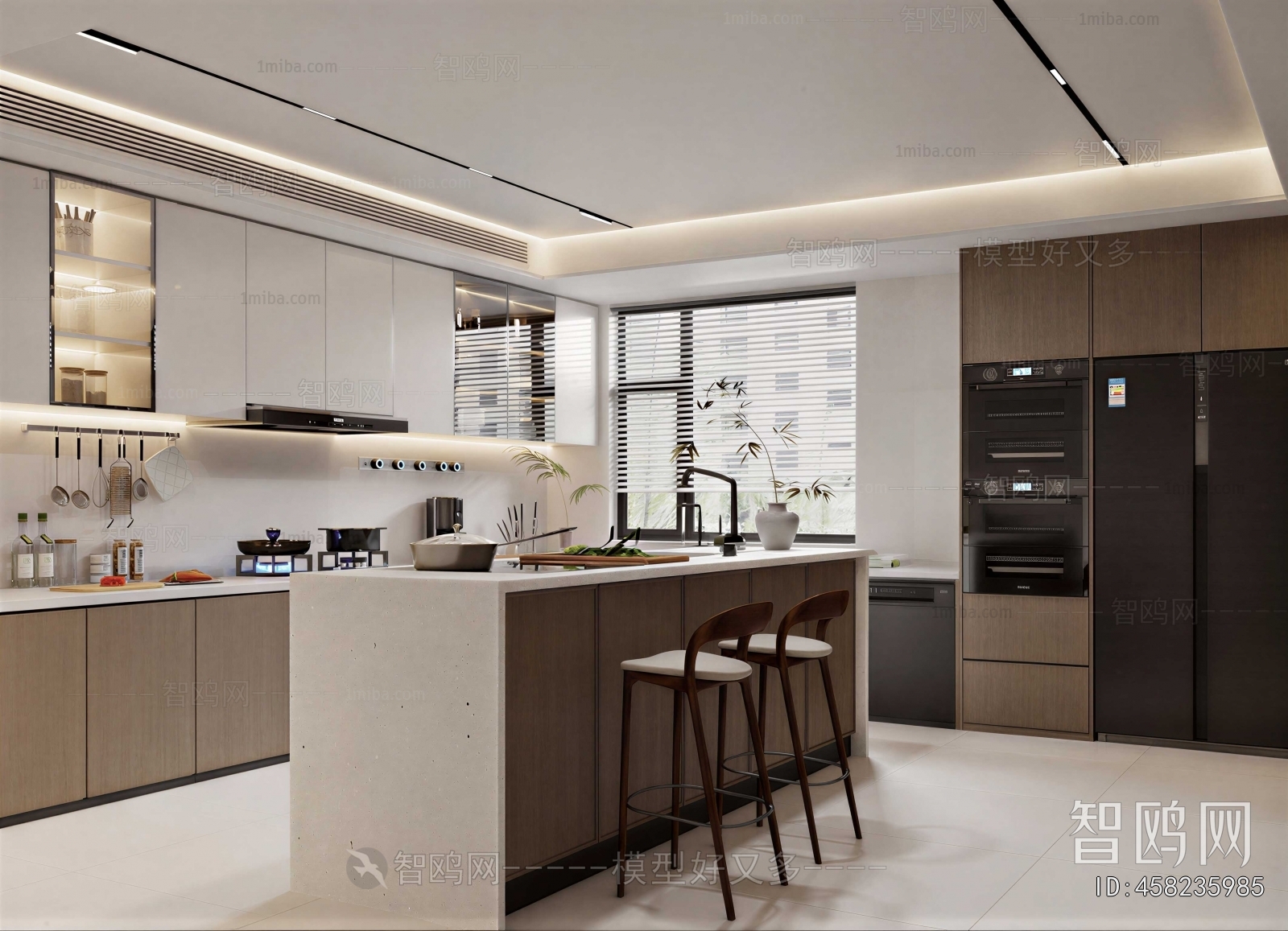 Modern Open Kitchen