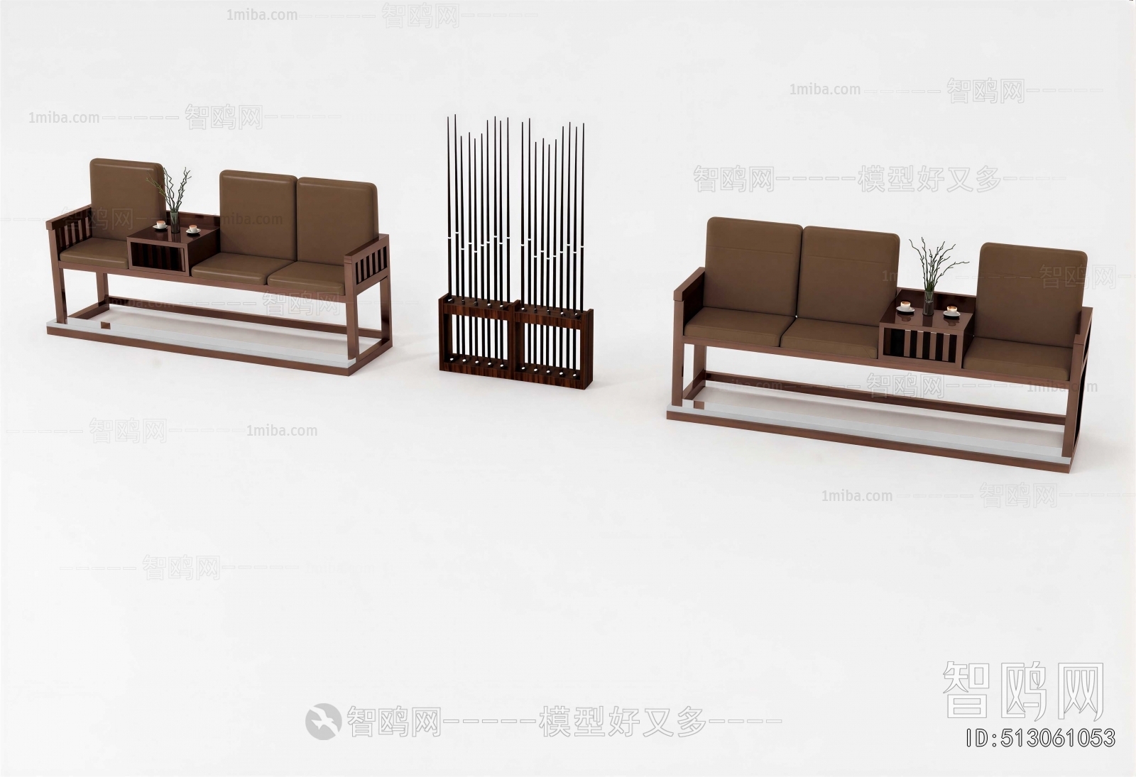 Modern Three-seat Sofa