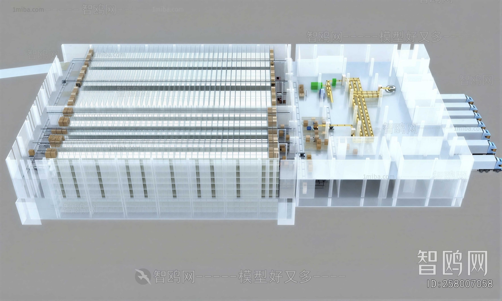 Modern Factory Floor/warehouse