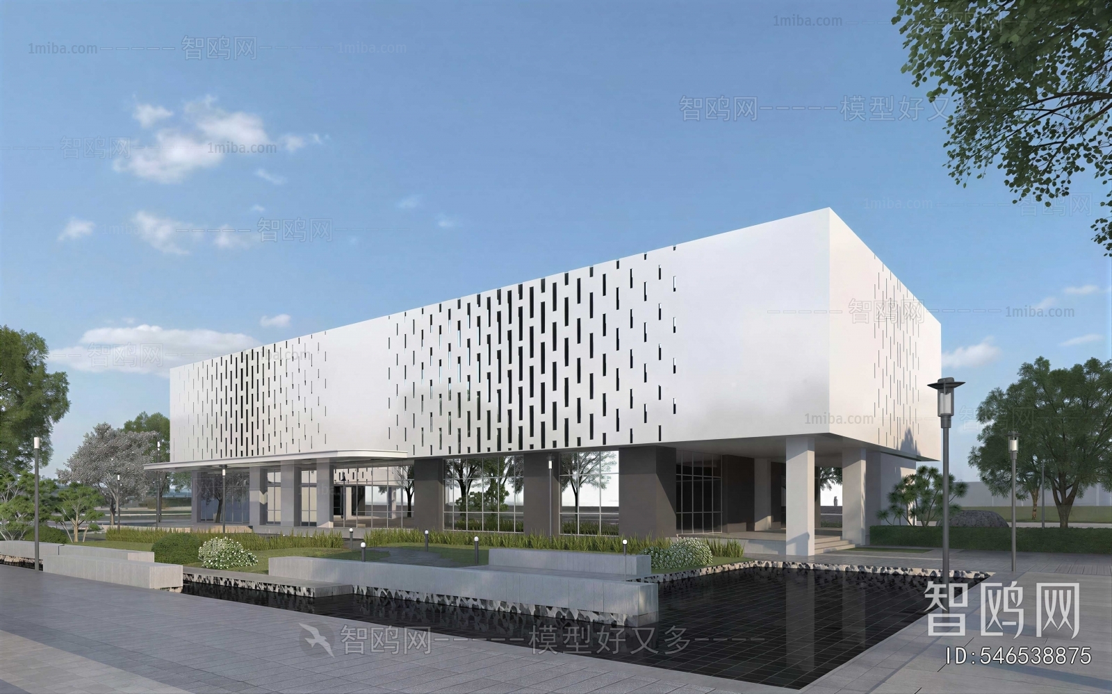 Modern Public Building