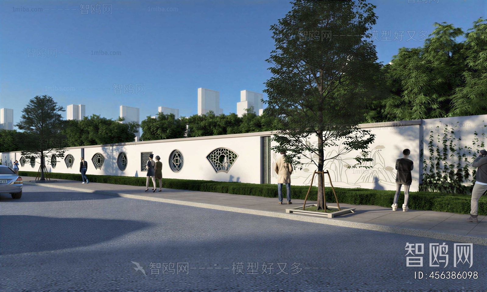 New Chinese Style Road