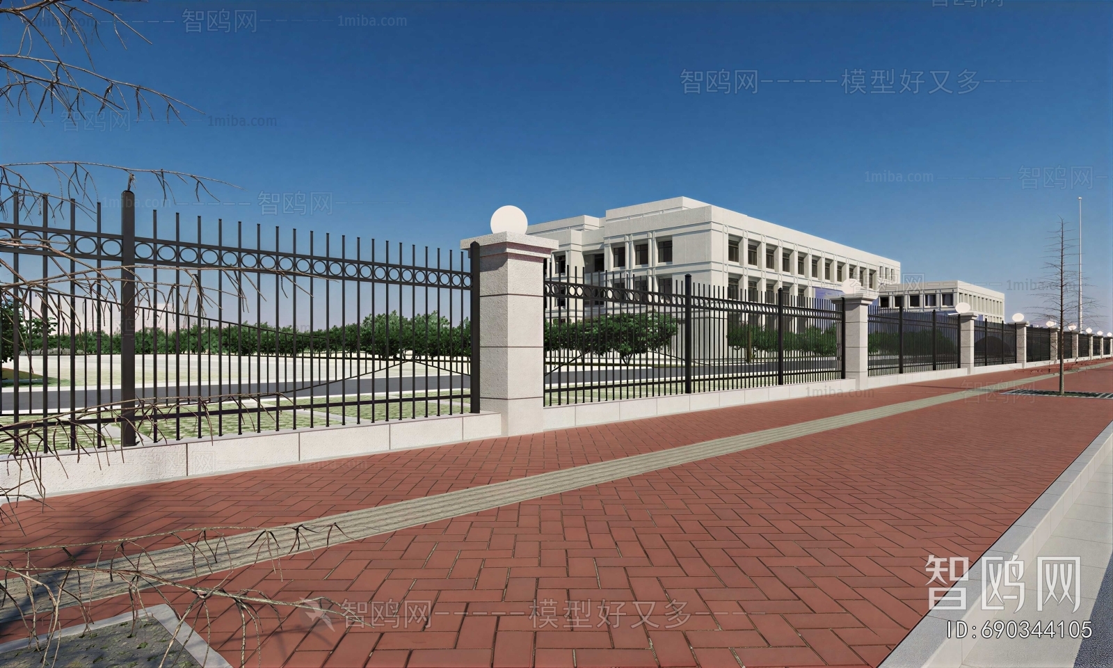 Modern Fence