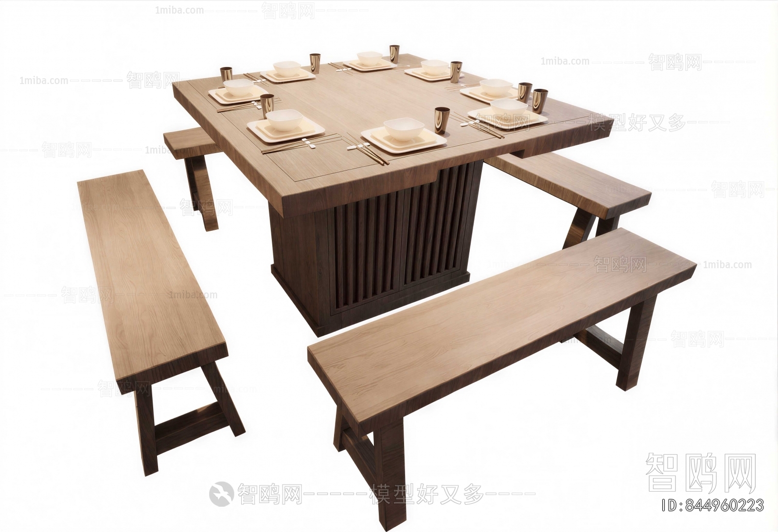 New Chinese Style Dining Table And Chairs