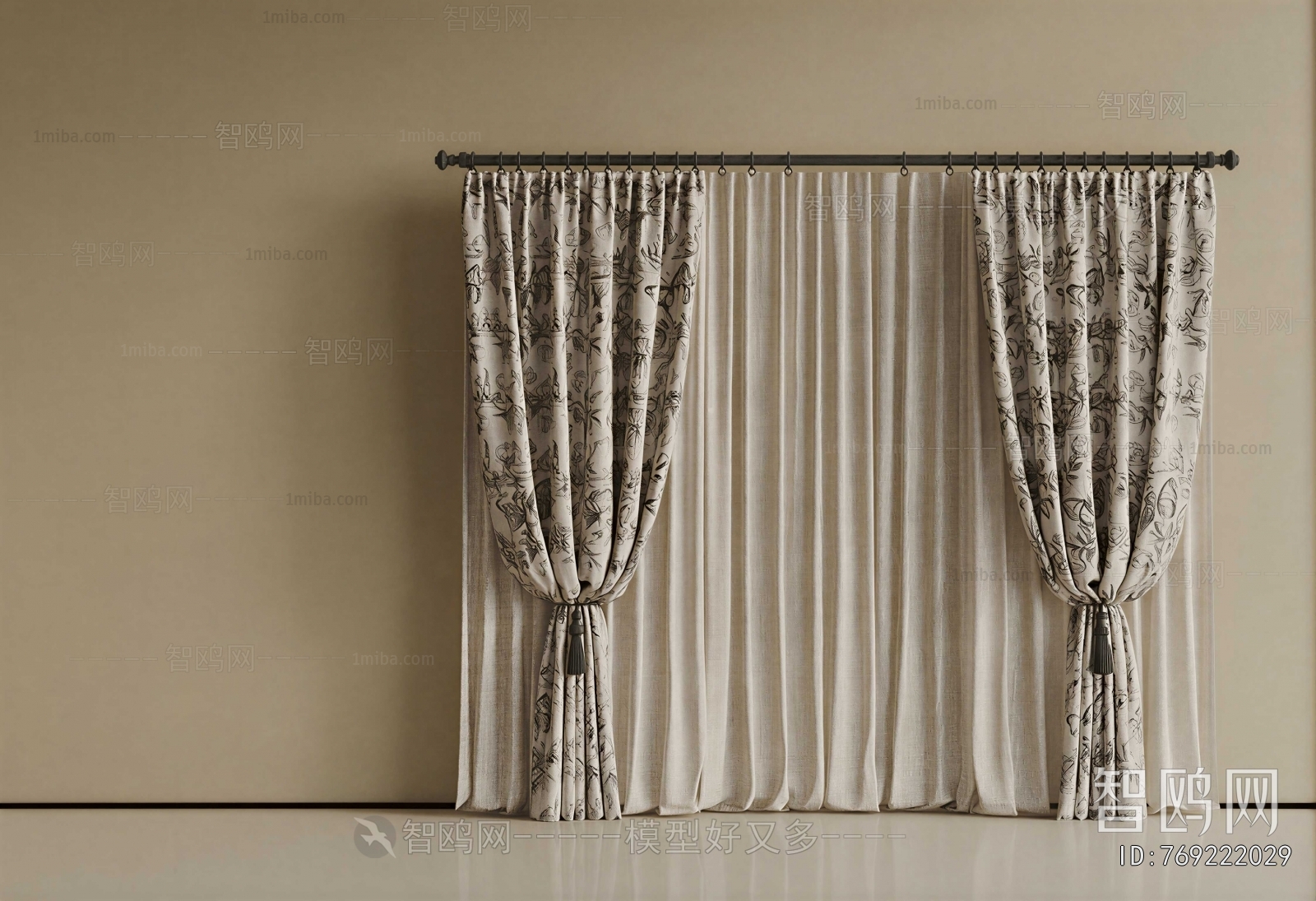 French Style The Curtain