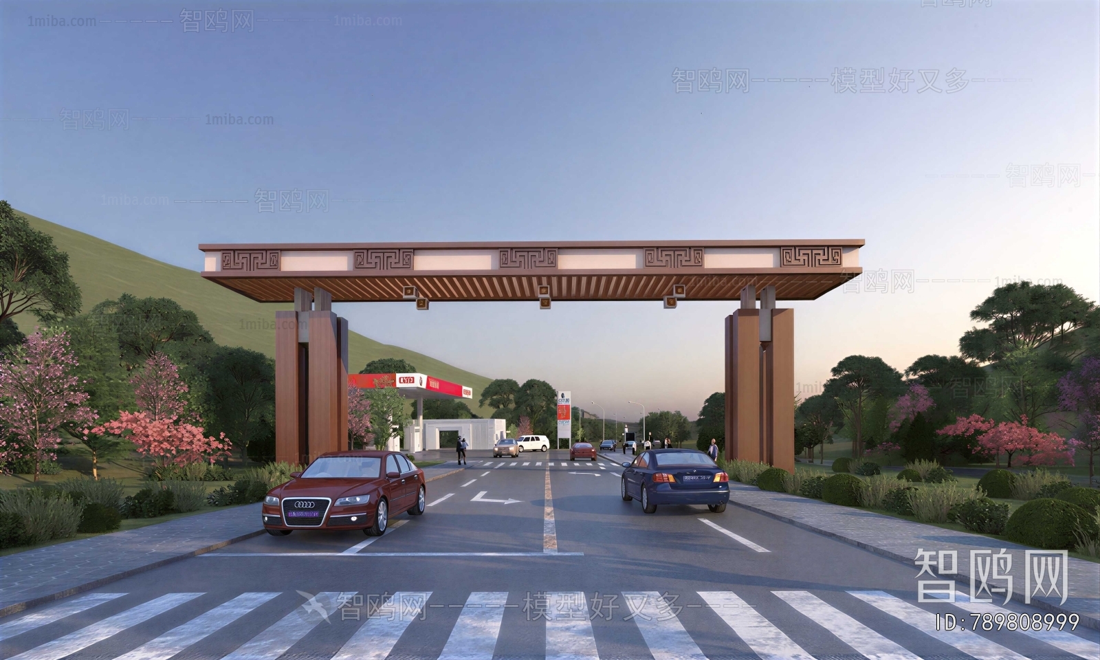 New Chinese Style Facade Element