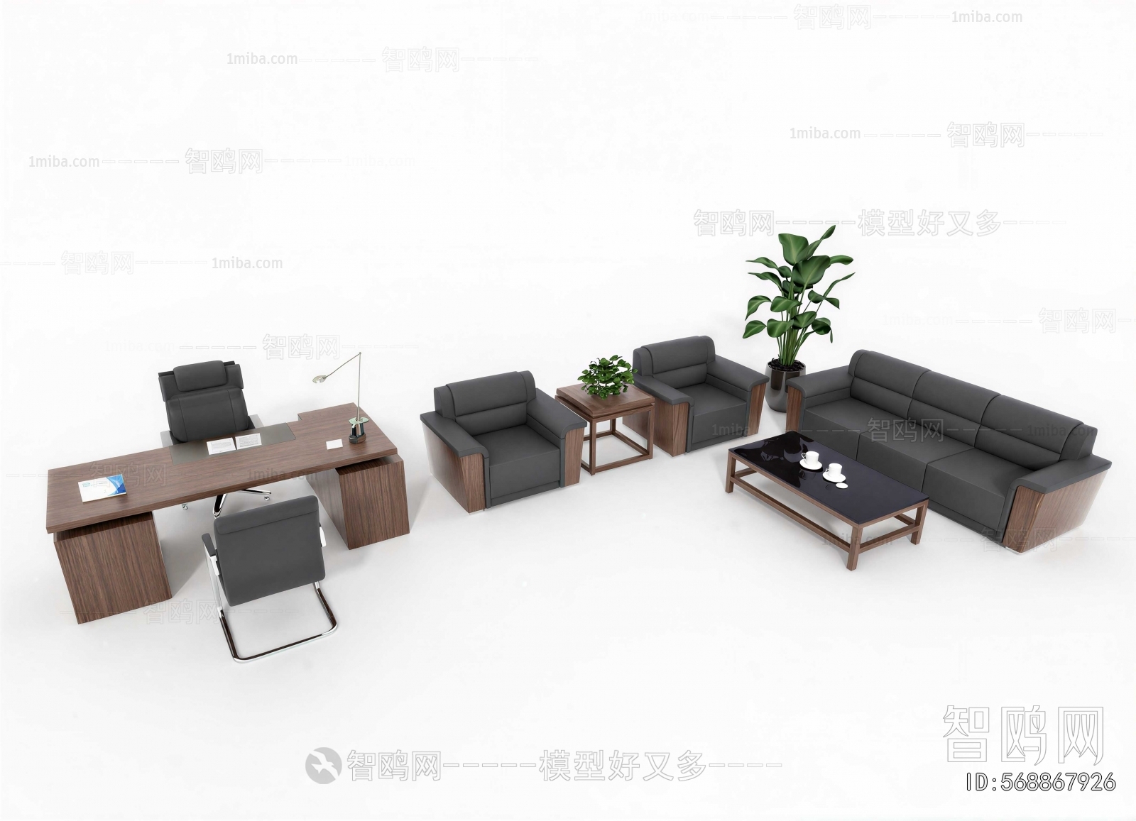 Modern Office Desk And Chair