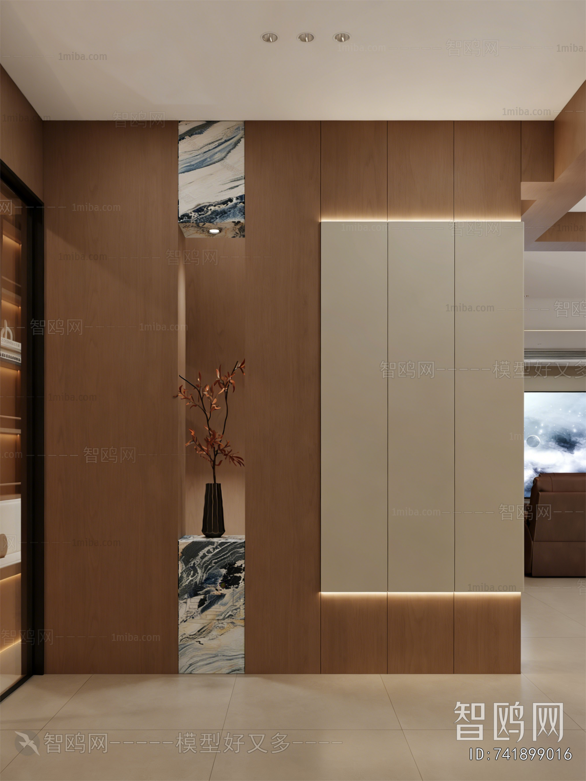 Modern Hallway