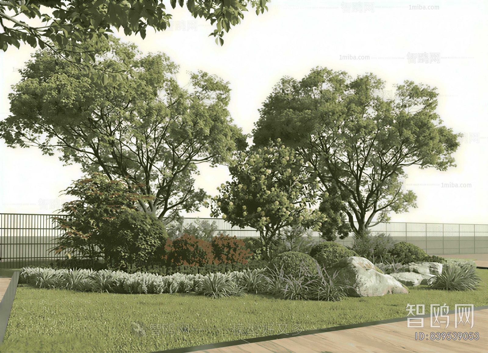Modern Shrubbery
