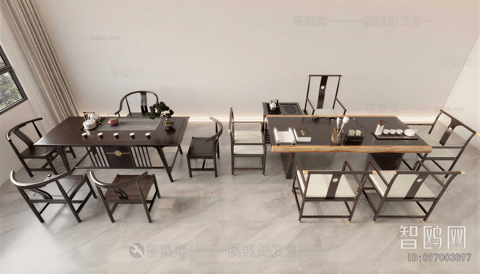 New Chinese Style Tea Tables And Chairs