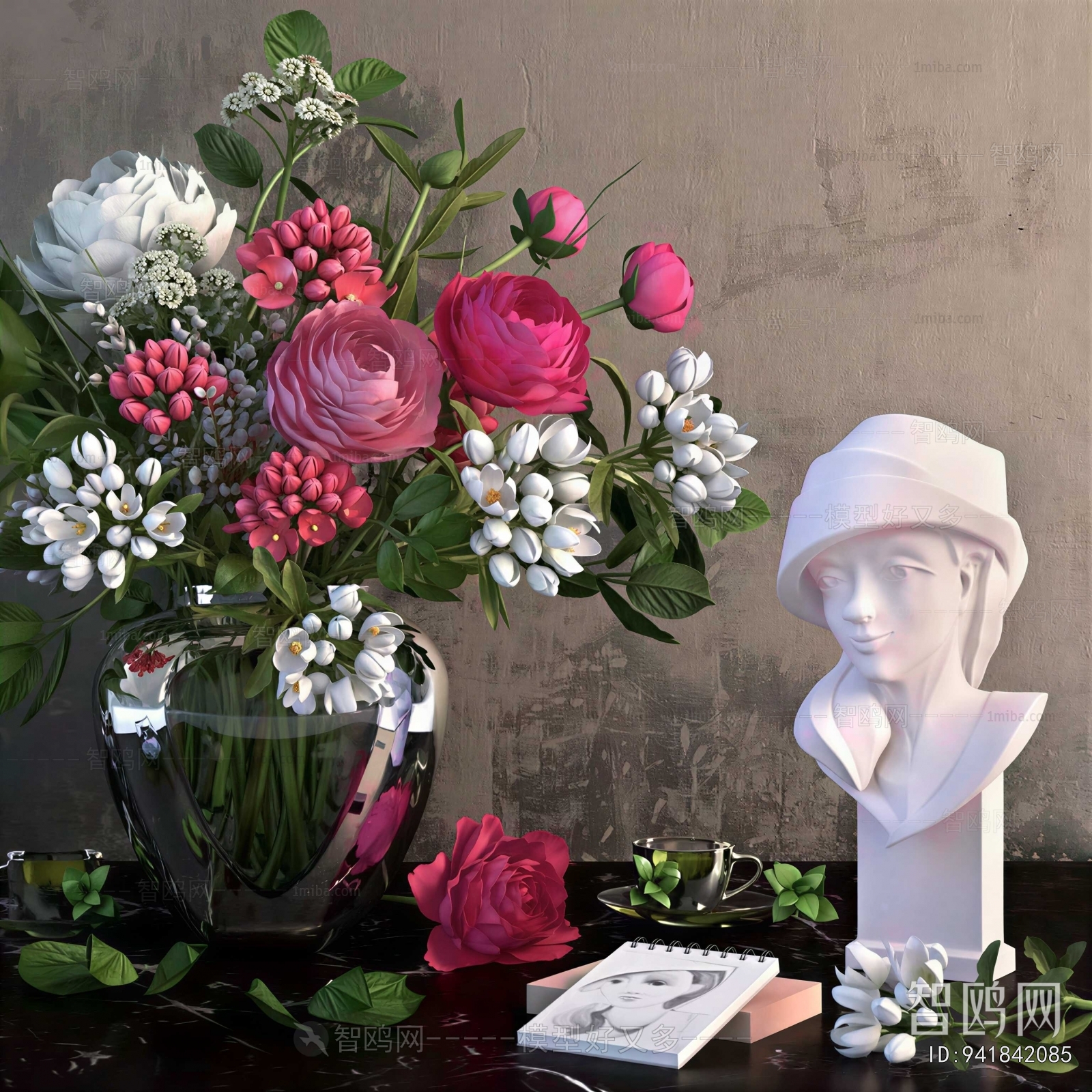 Modern Flower Arrangement
