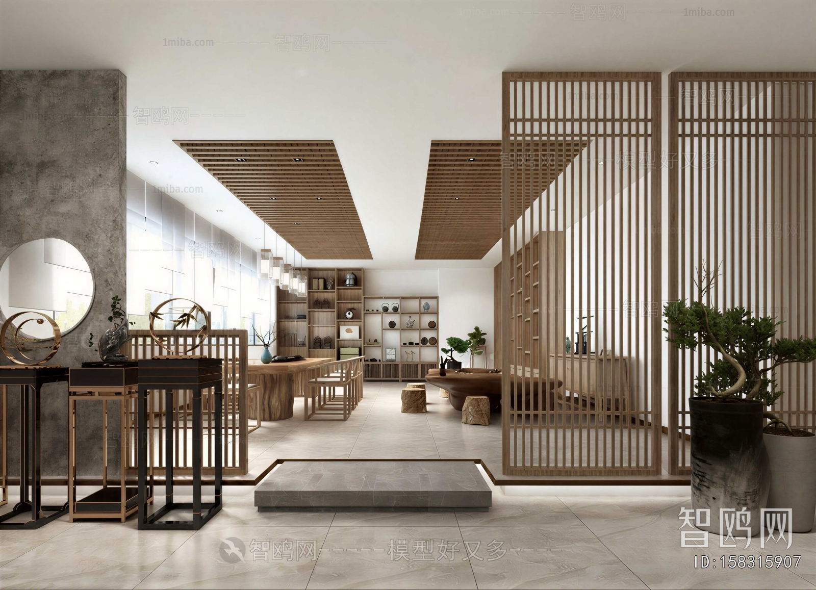 New Chinese Style Tea House