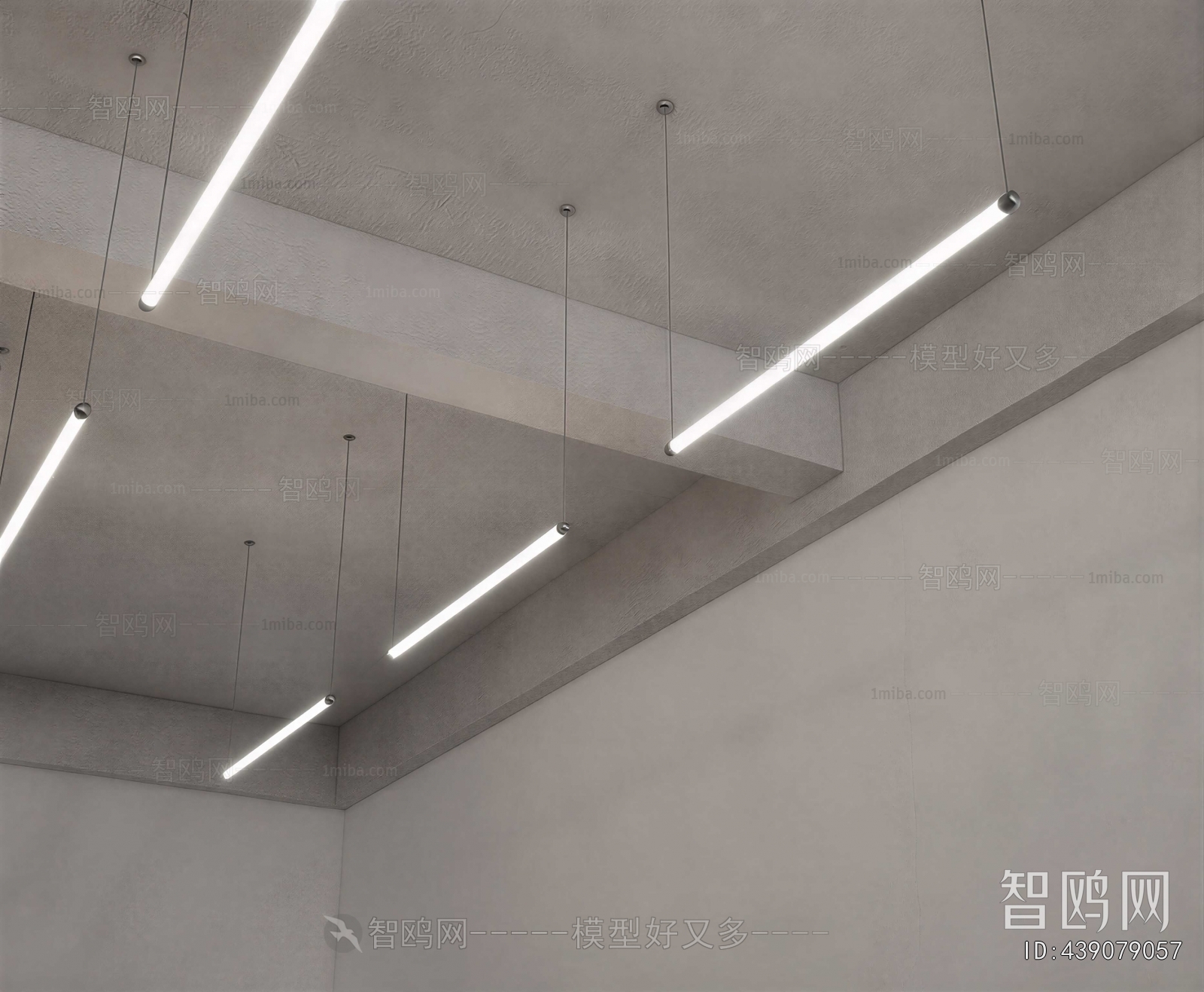 Modern Long Chandelier