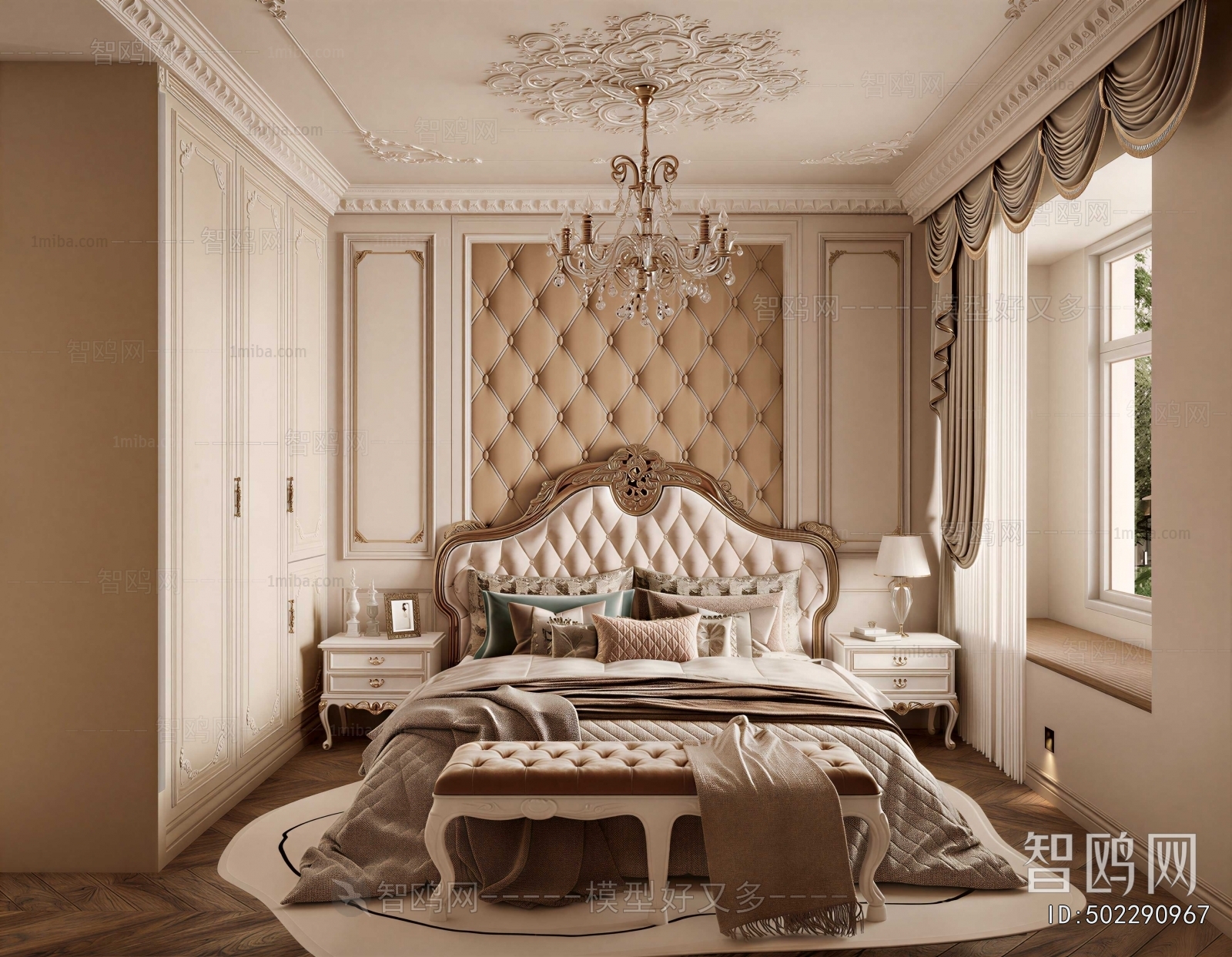 French Style Bedroom