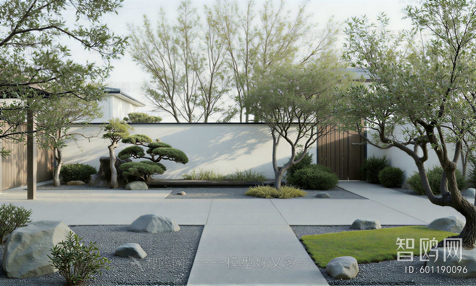 Japanese Style Courtyard/landscape