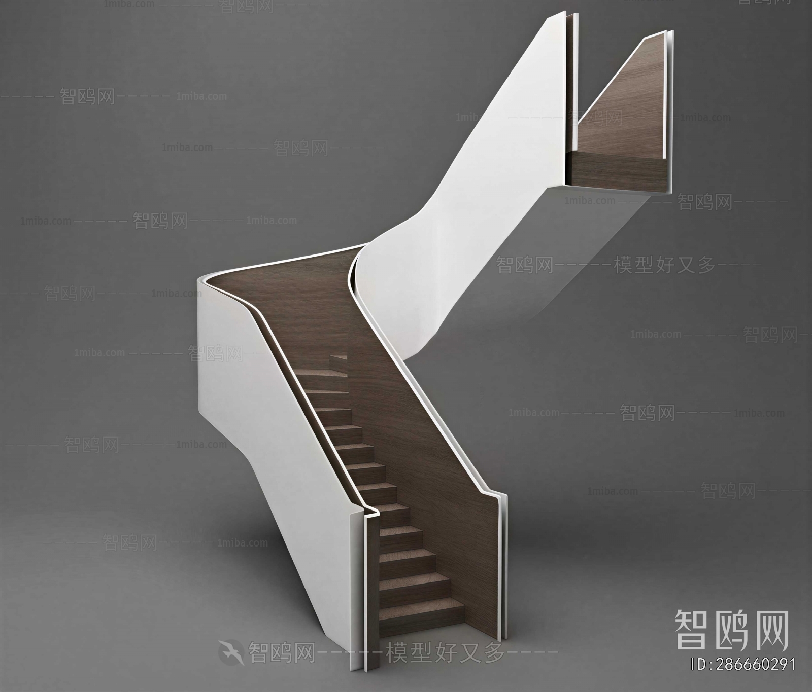 Modern Rotating Staircase