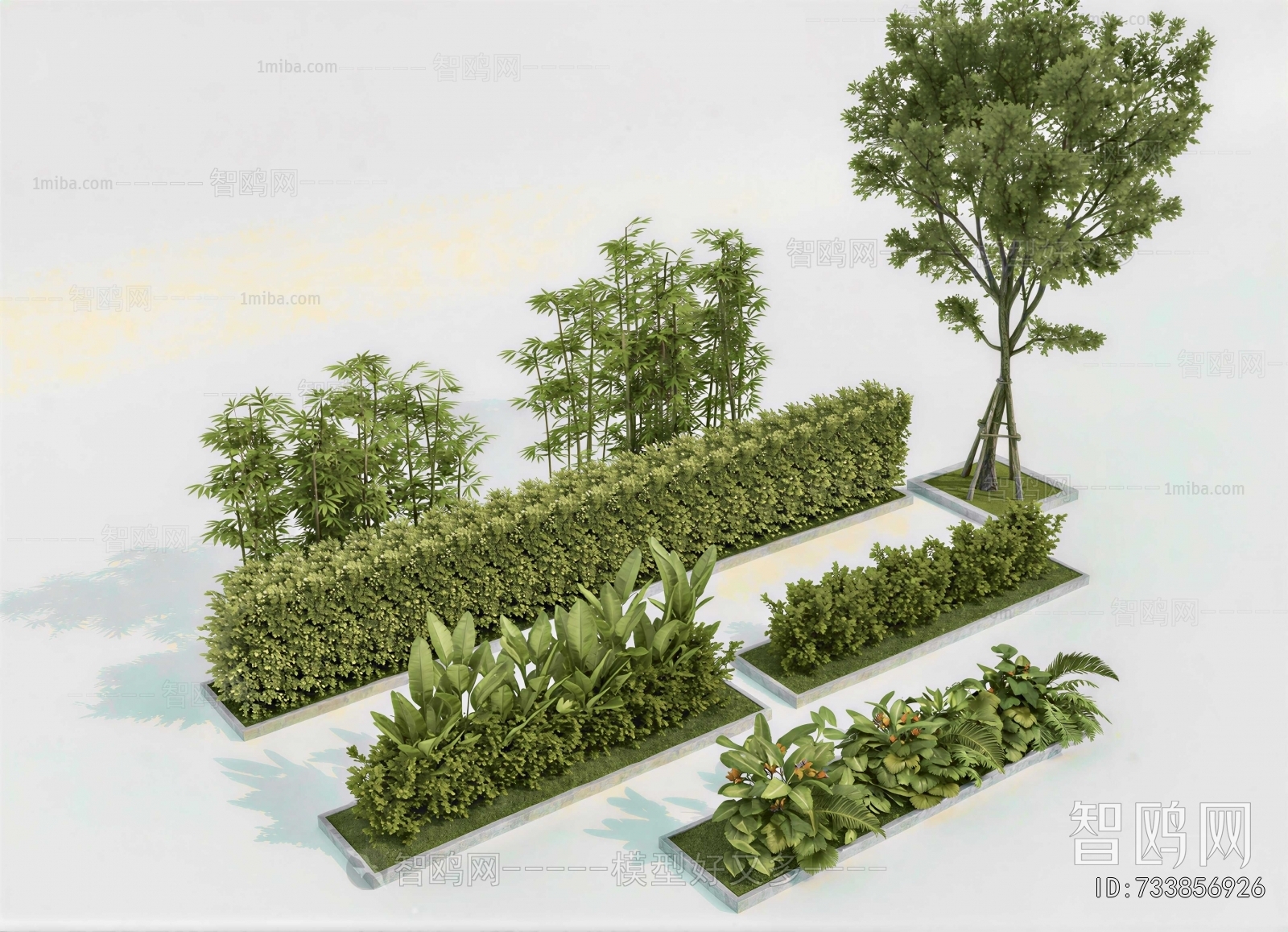 Modern Shrubbery