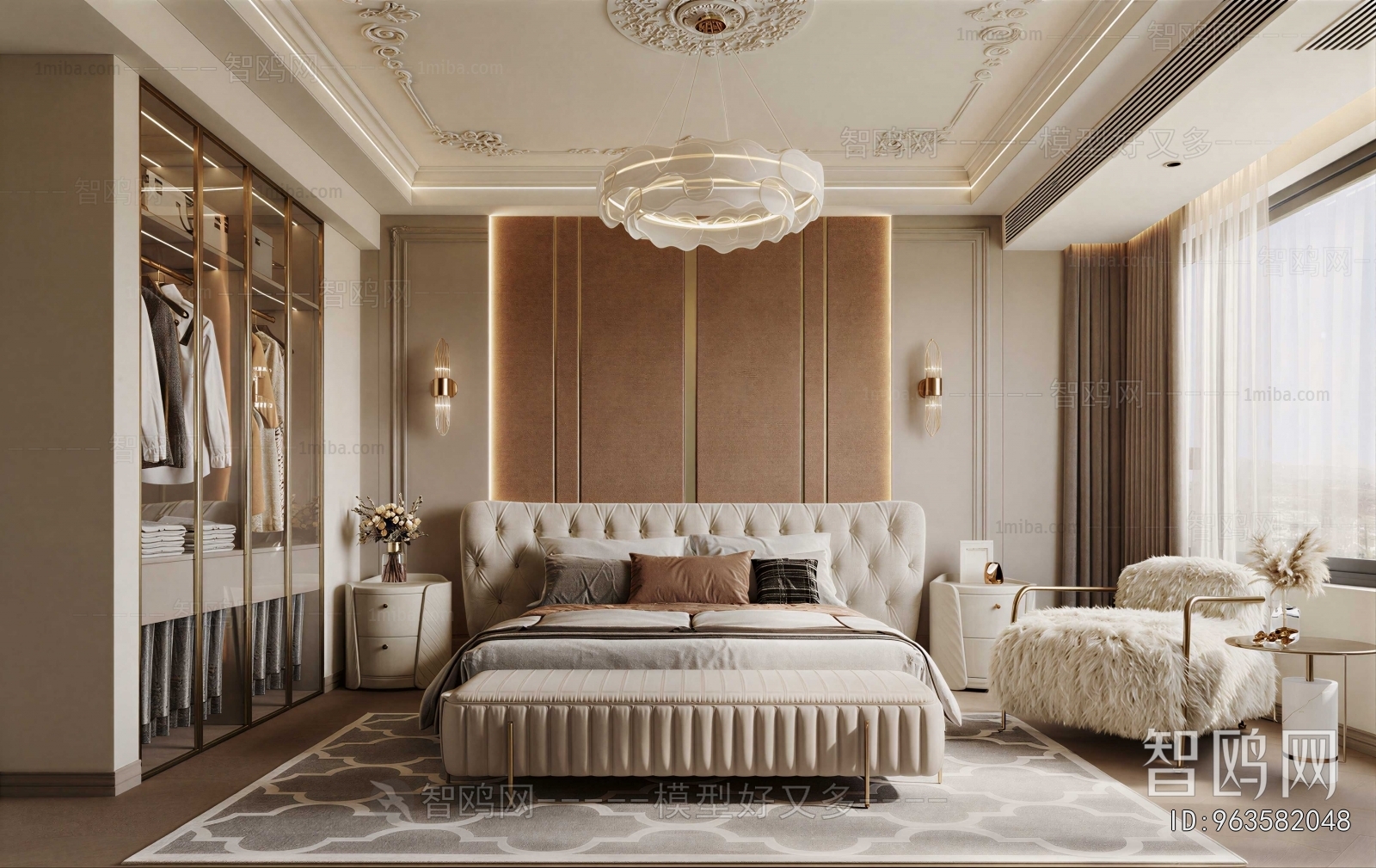 French Style Bedroom