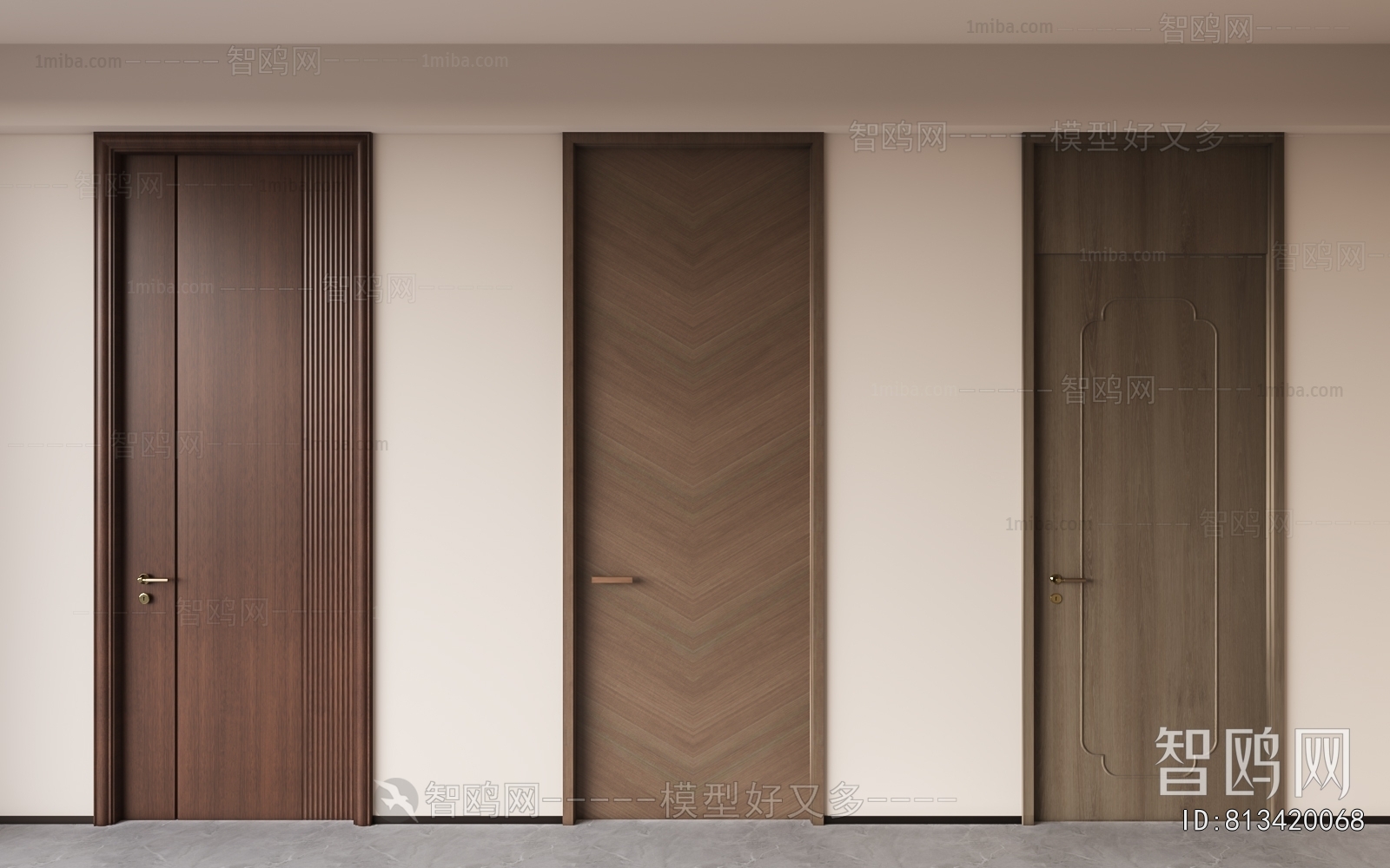 Modern Single Door