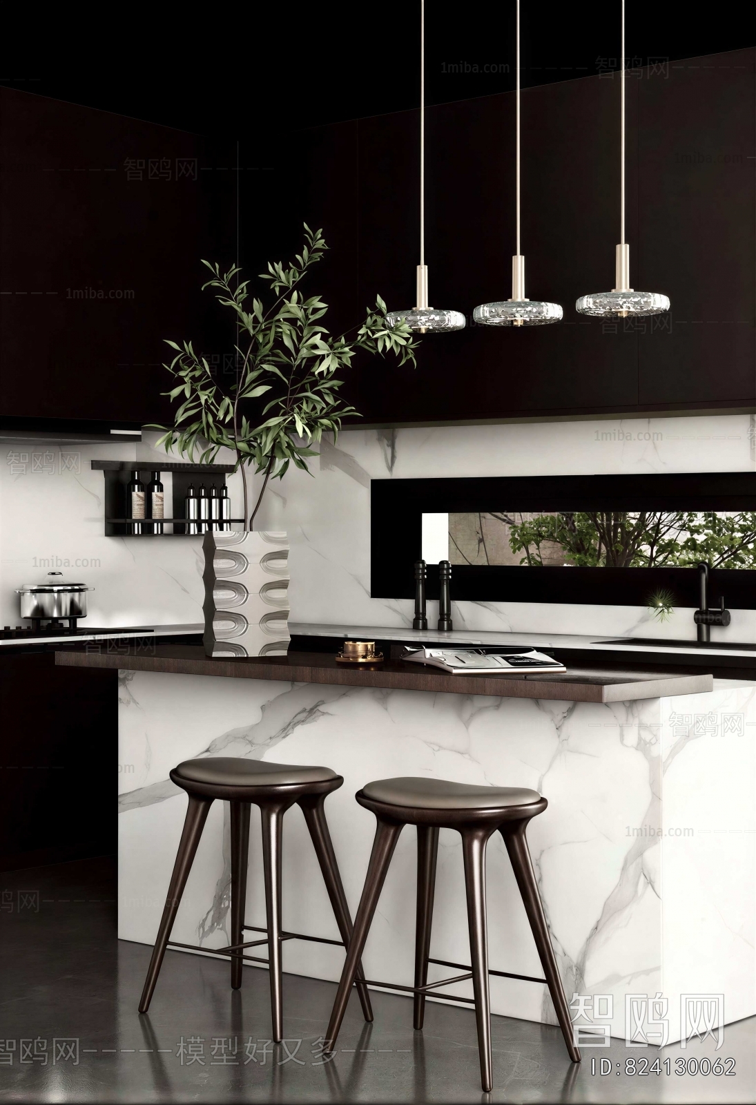 Modern Open Kitchen