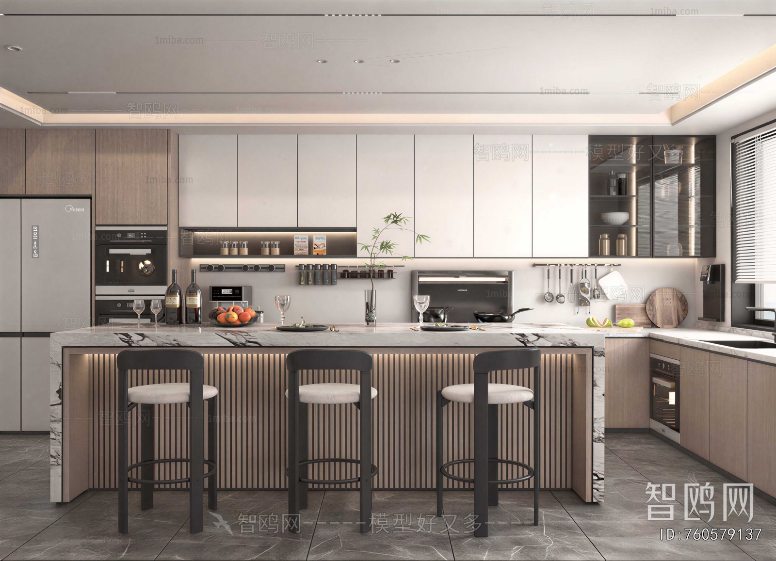 Modern Open Kitchen