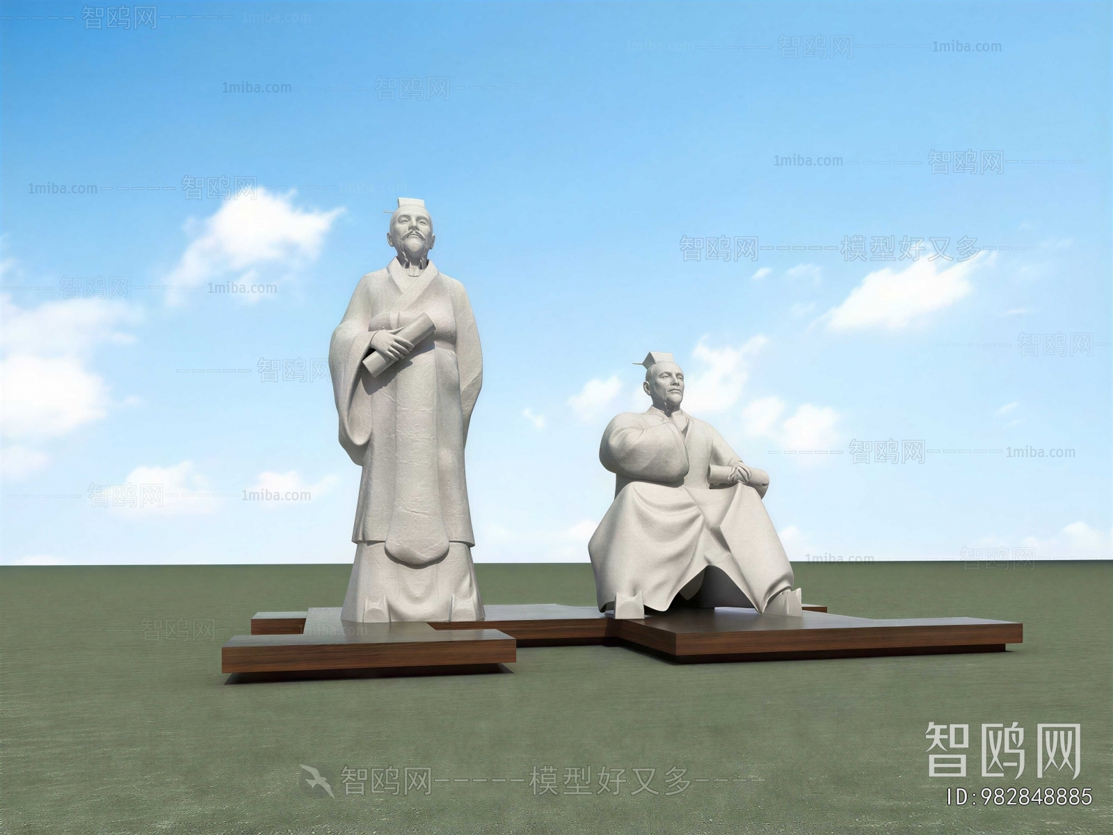 New Chinese Style Sculpture
