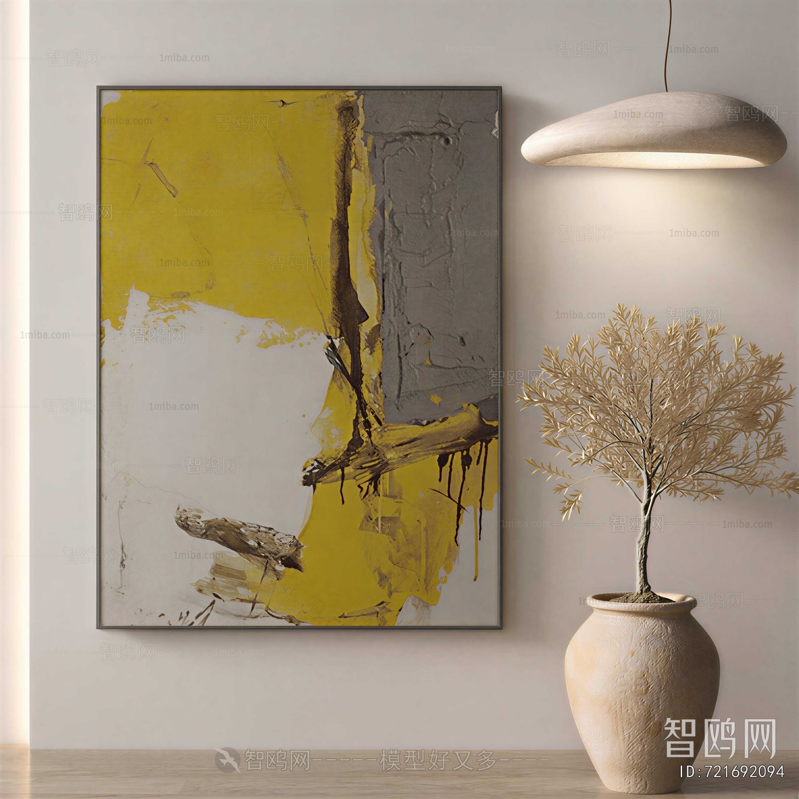 Wabi-sabi Style Painting