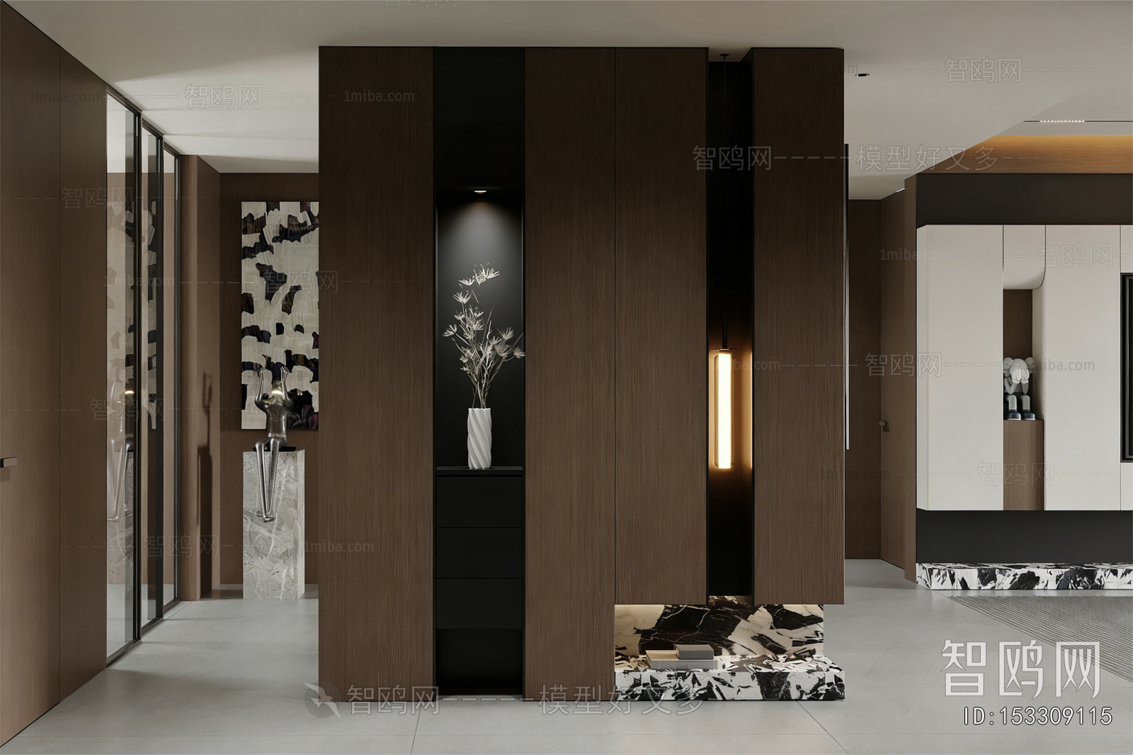 Modern Hallway