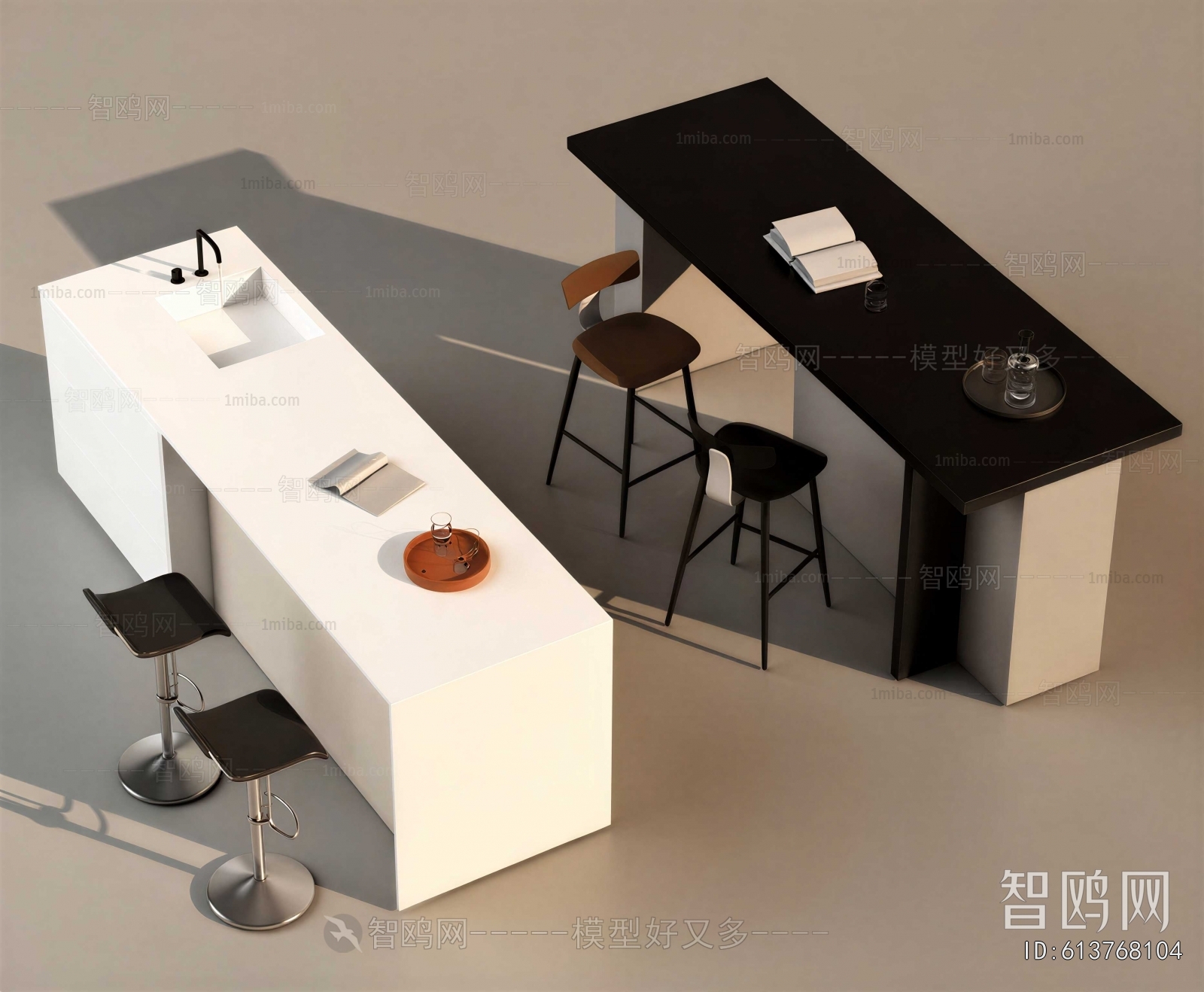 Modern Counter Bar