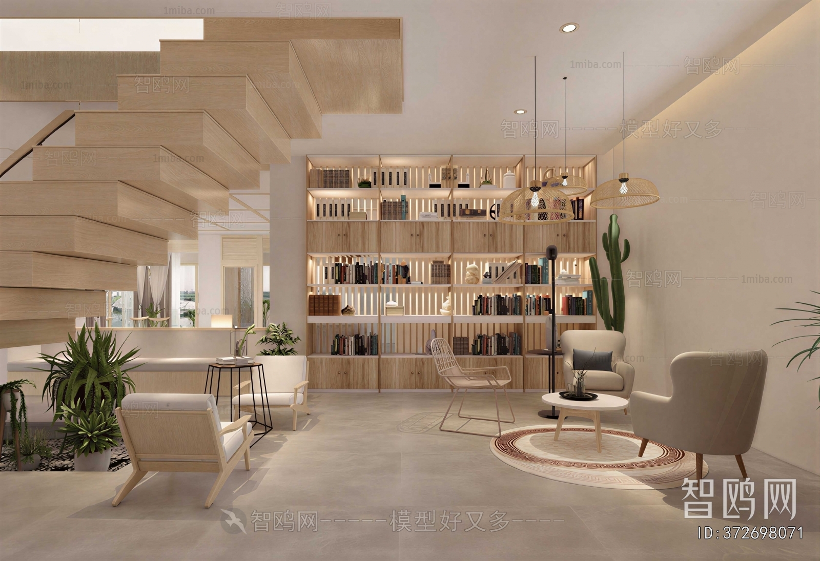 Modern Bookstore Book Bar