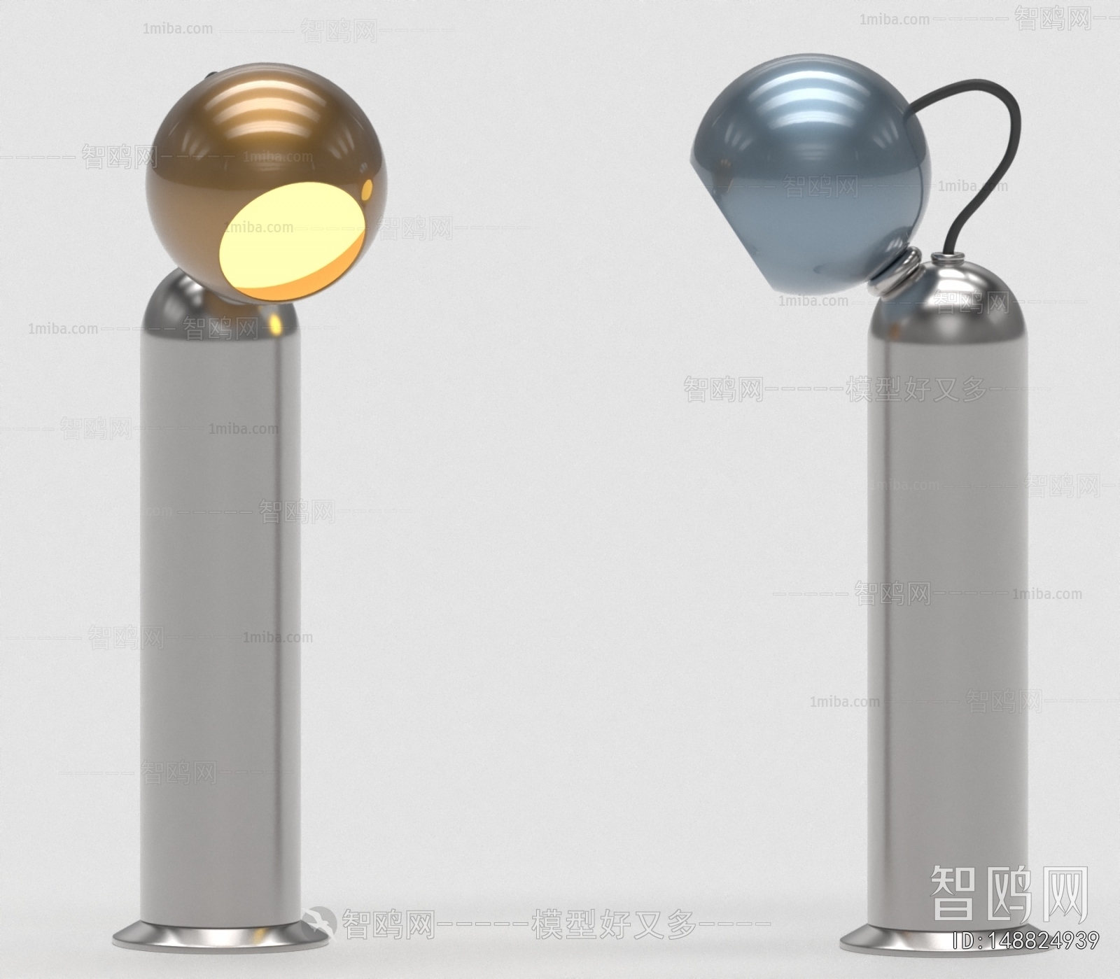 Industrial Style Floor Lamp