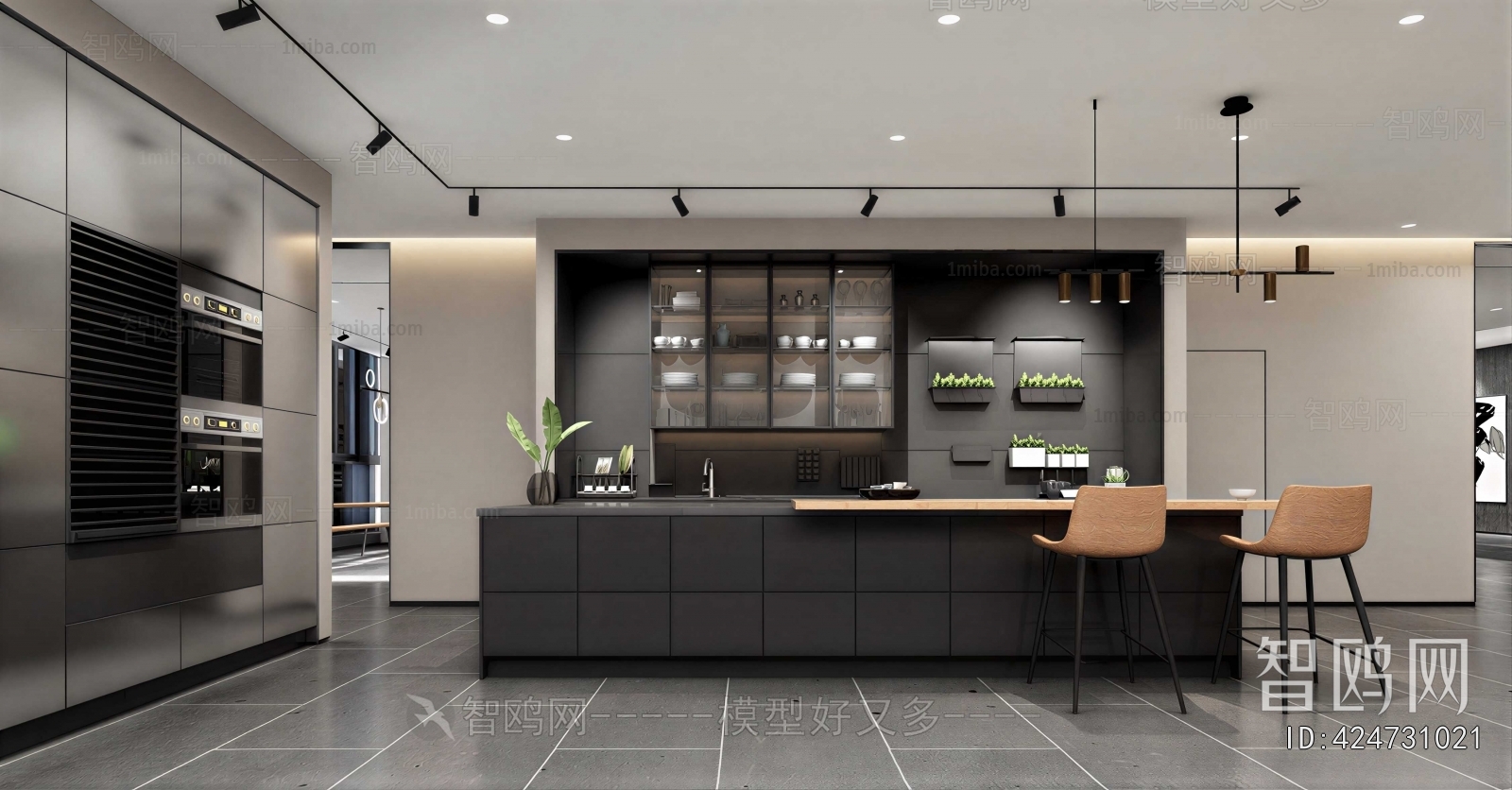 Modern The Kitchen